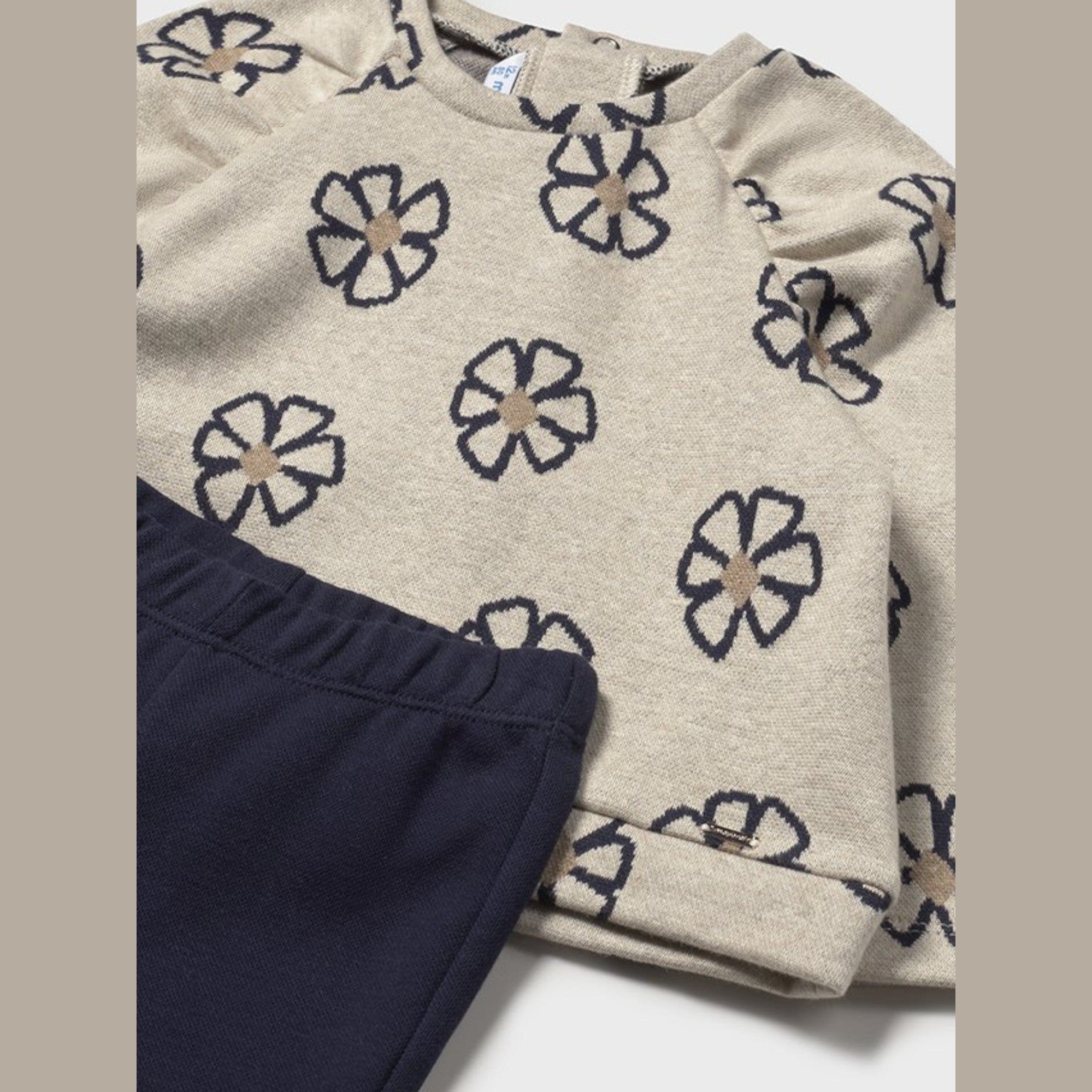 Completo leggings pullover Bimba Blu 2742/48 - NANU' BABY