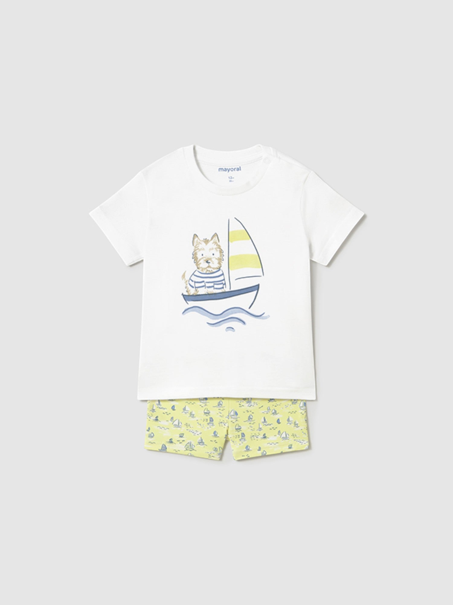 Compl. costume maglietta Bimbo GIALLO 1648/16 - NANU' BABY
