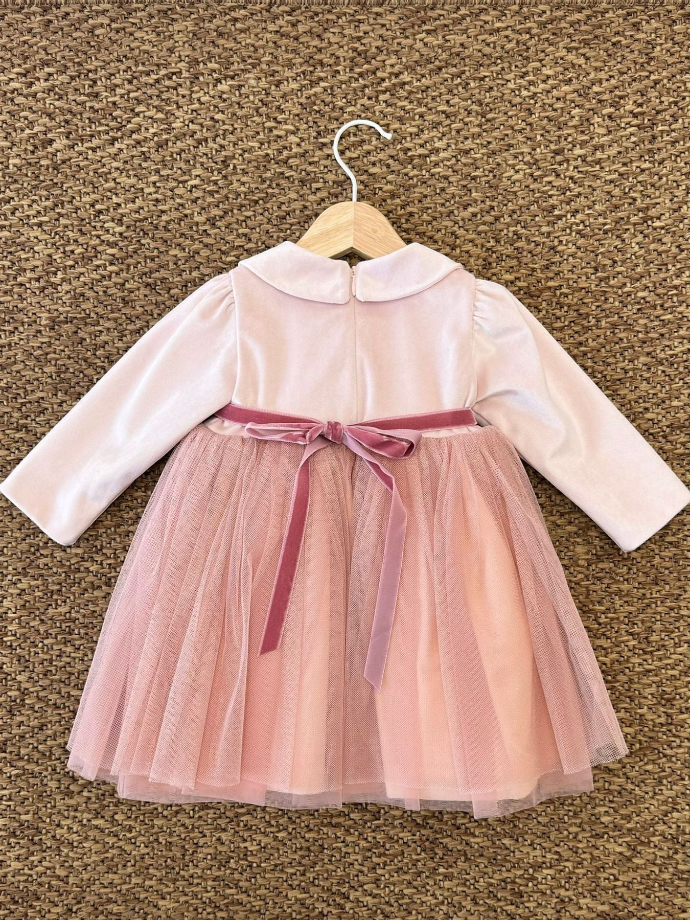 Abito Fiore Bimba MAGENTA IK318ML/M - NANU' BABY