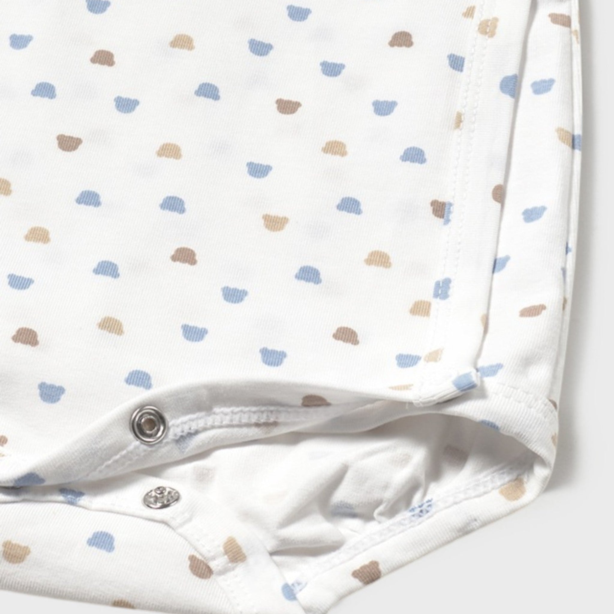 Body manica corta Neonato AZZURRO 1703 /A - NANU' BABY