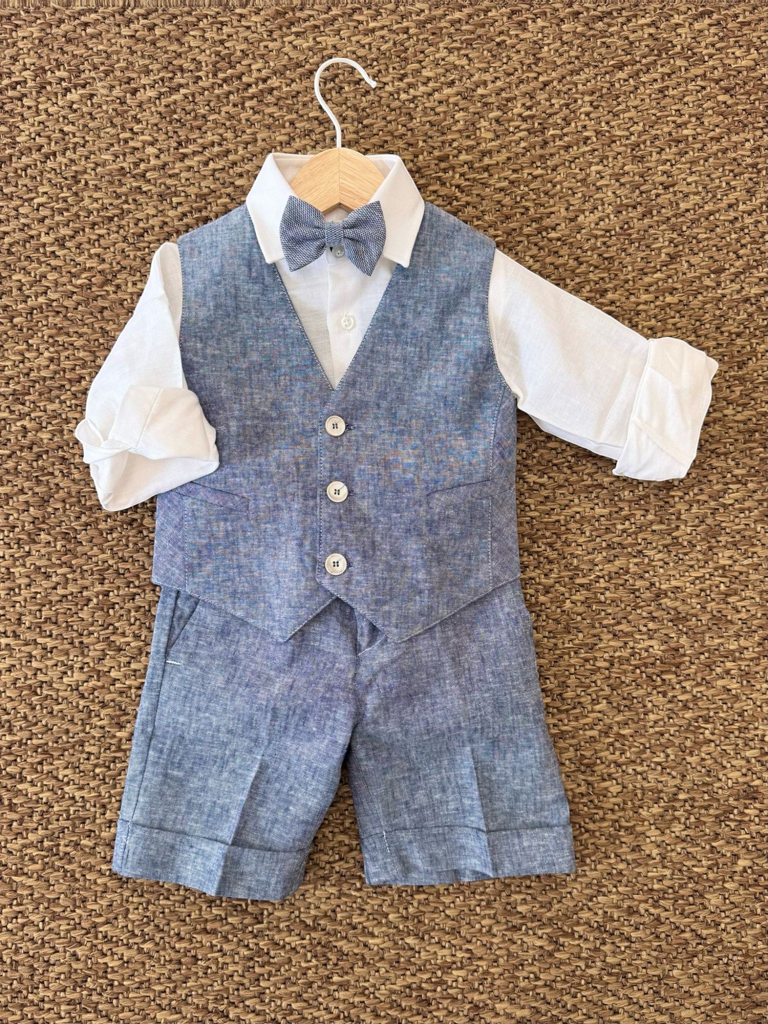 Completo Cerimonia Bimbo JEANS BH301N/J - NANU' BABY