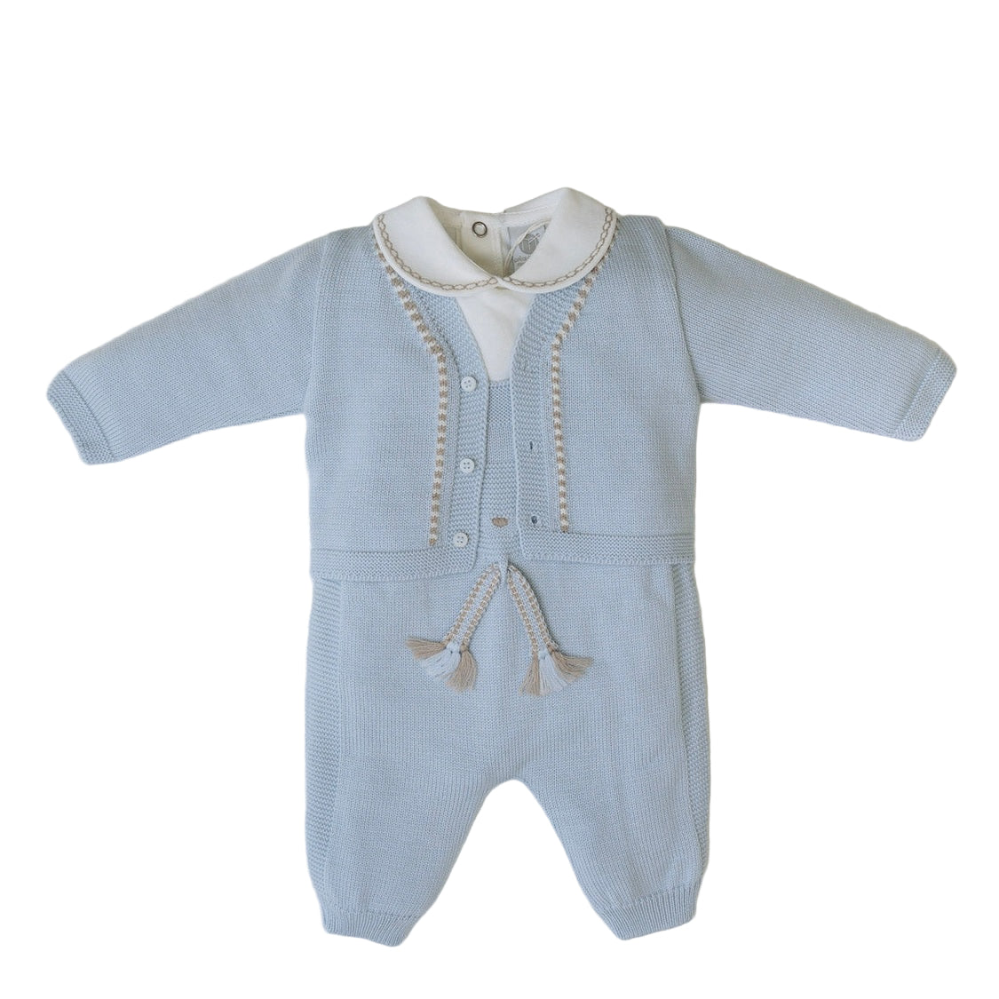 Completo Orsetto Neonato CIELO IN5331/C - NANU' BABY