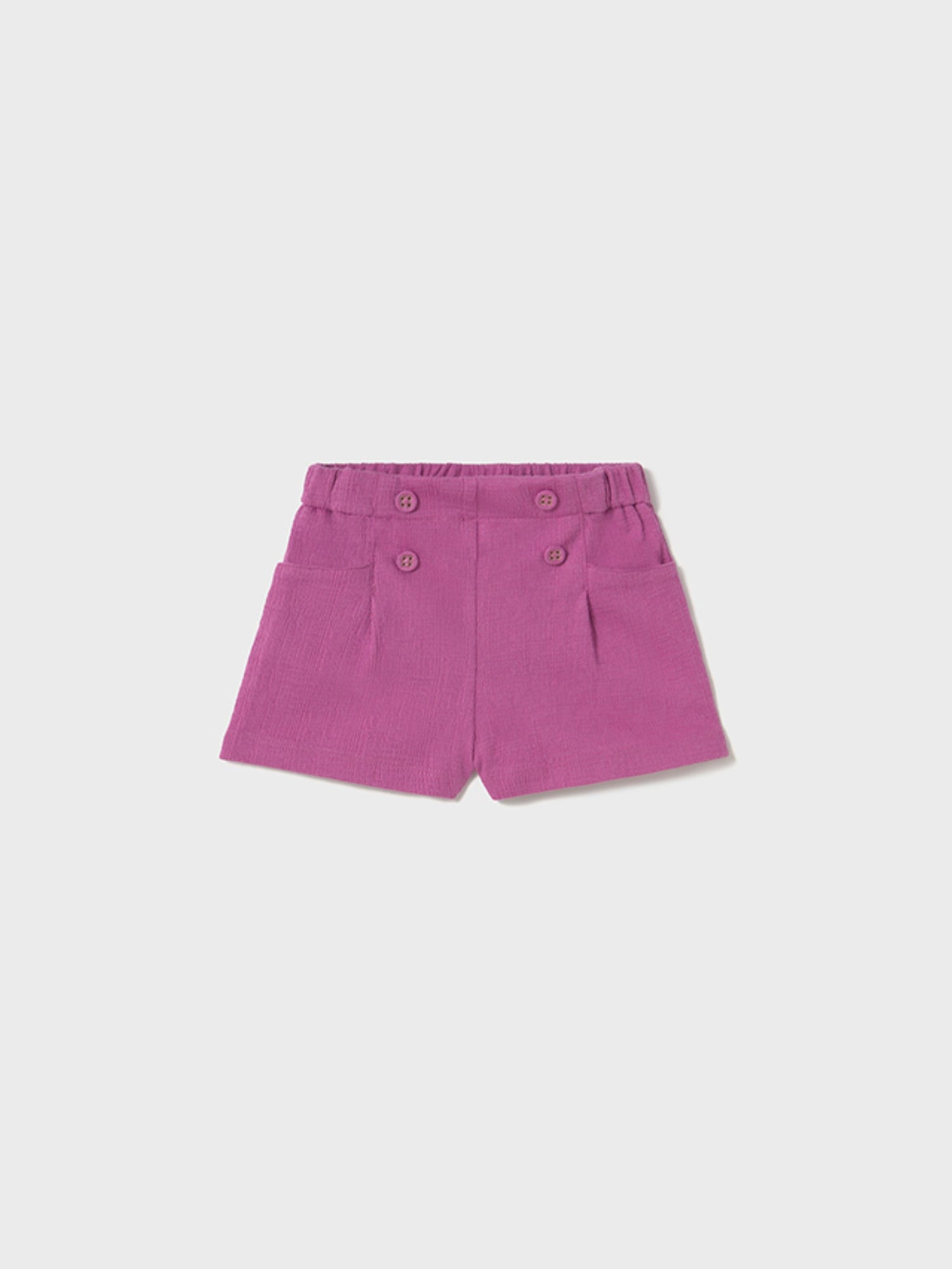 Pantalone corto strutturato Bimba FUCSIA 1226/77 - NANU' BABY