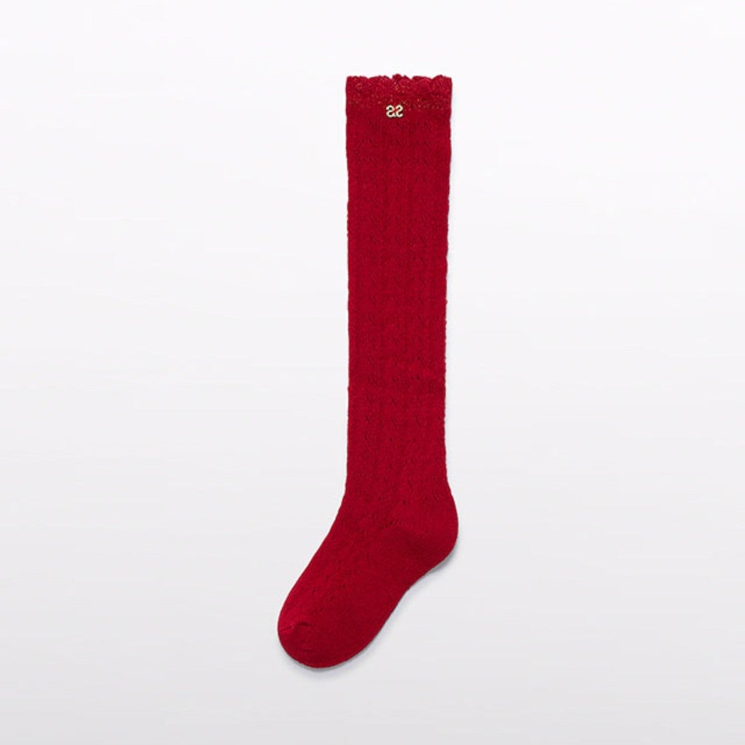 Calza traforata Rosso 5953/41 - NANU' BABY