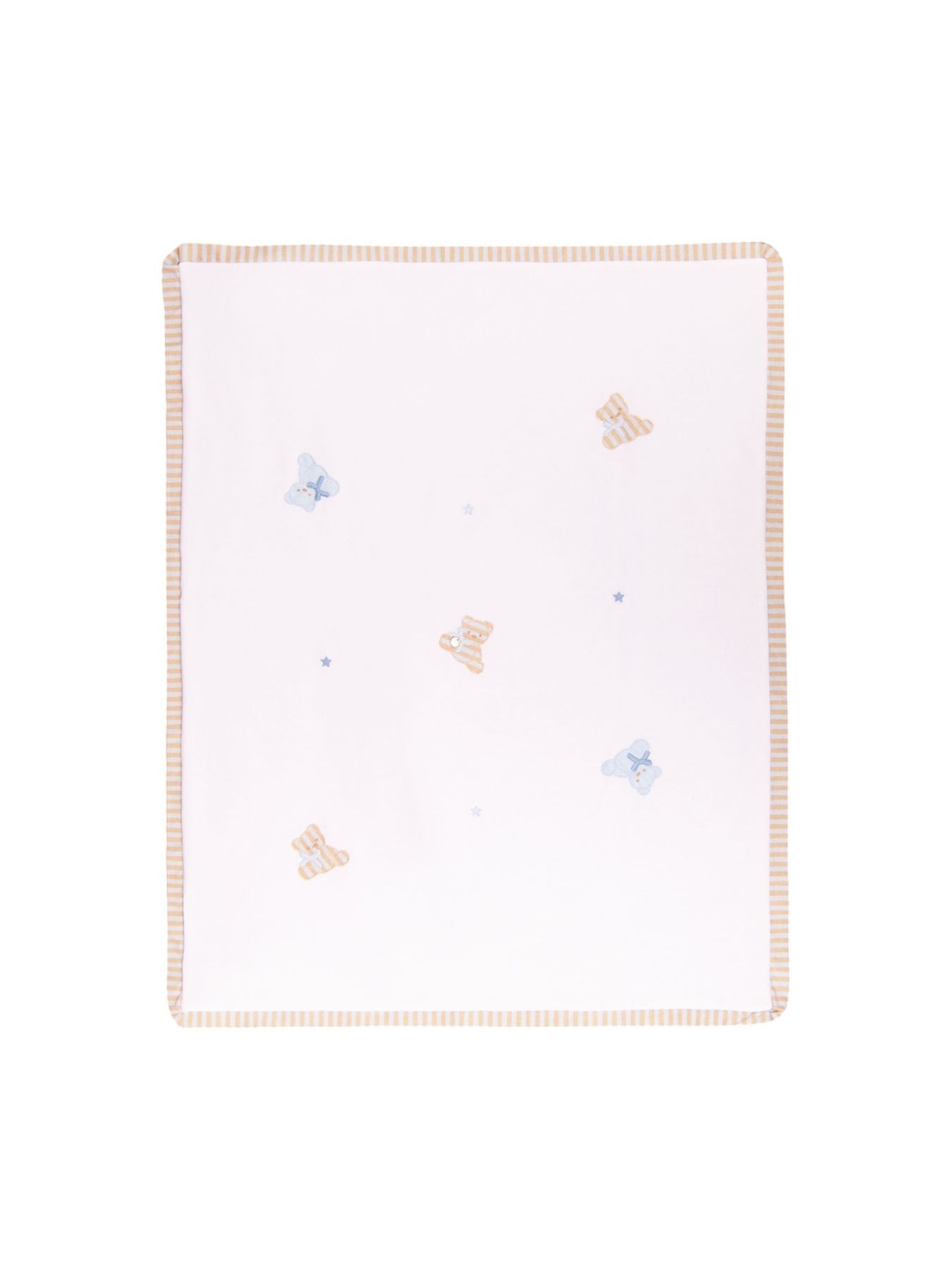 Coperta Neonato BIANCO EP6881M - NANU' BABY