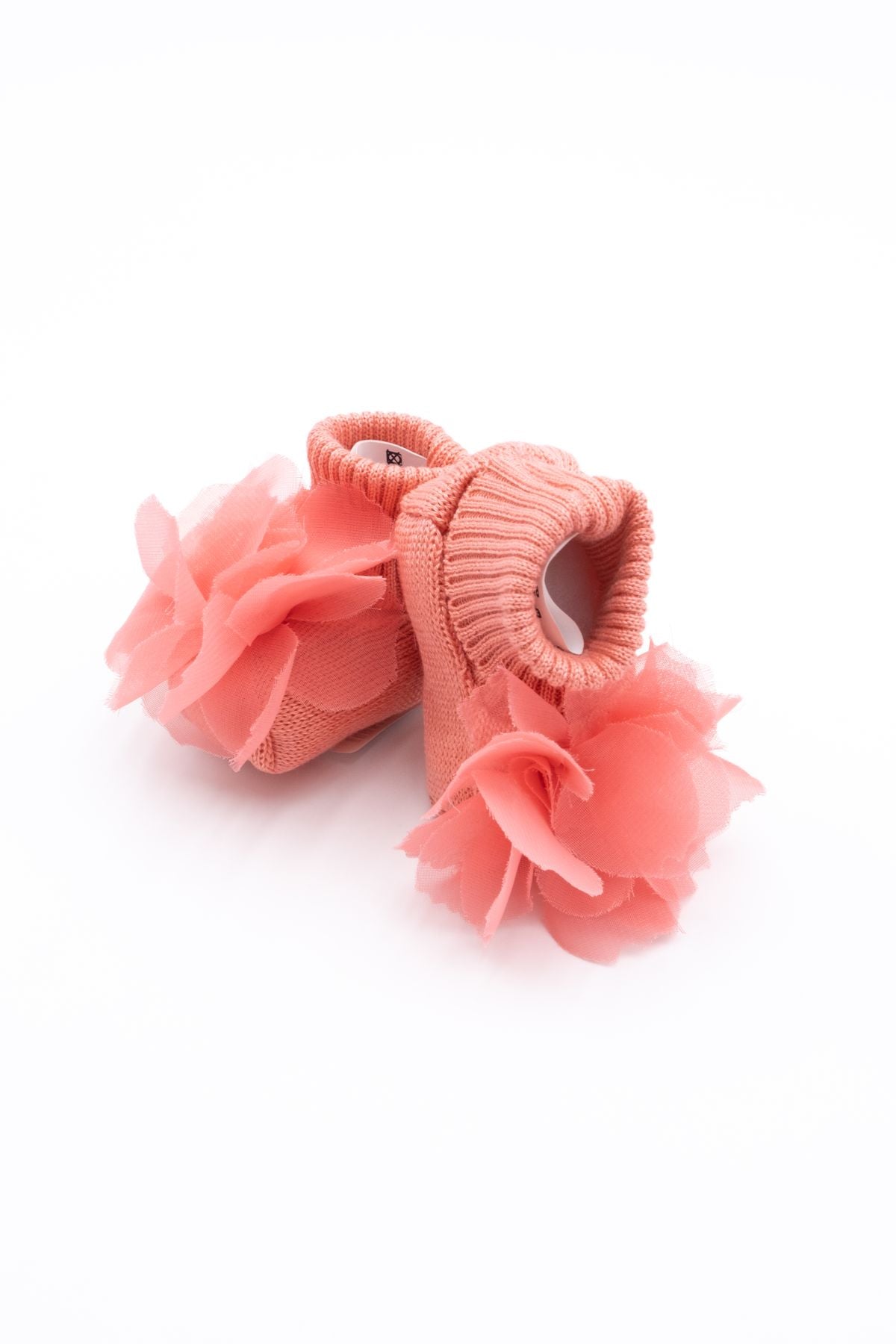 Babbucce Fiore Neonata CORALLO EL35S - NANU' BABY