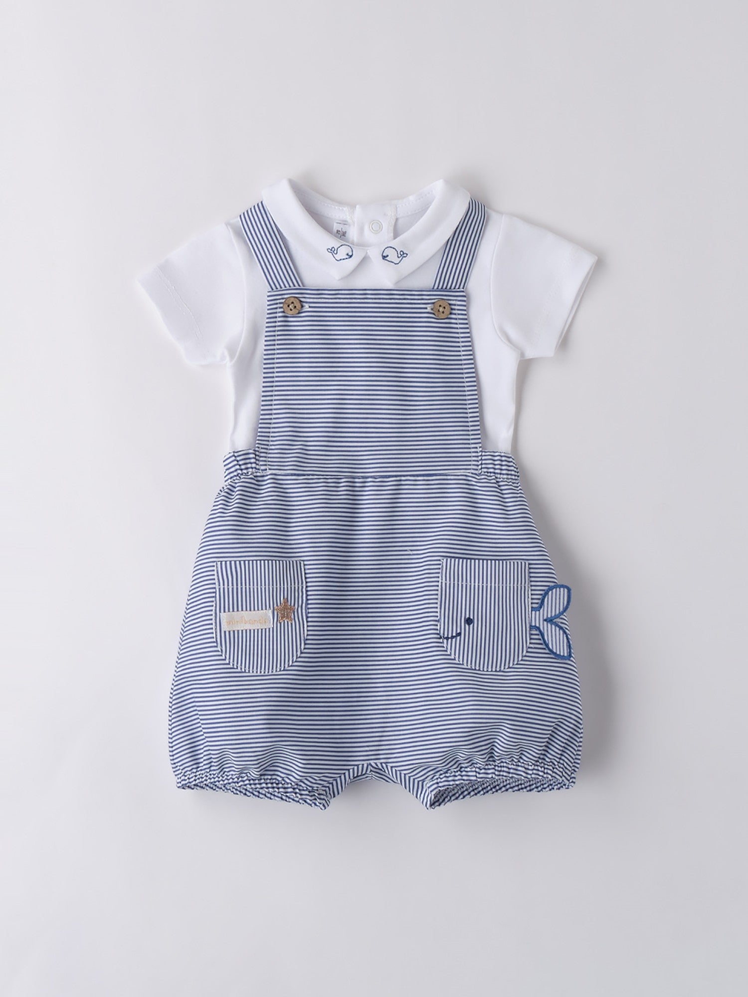 Completo Bimbo BIANCO 3B679/0113 - NANU' BABY