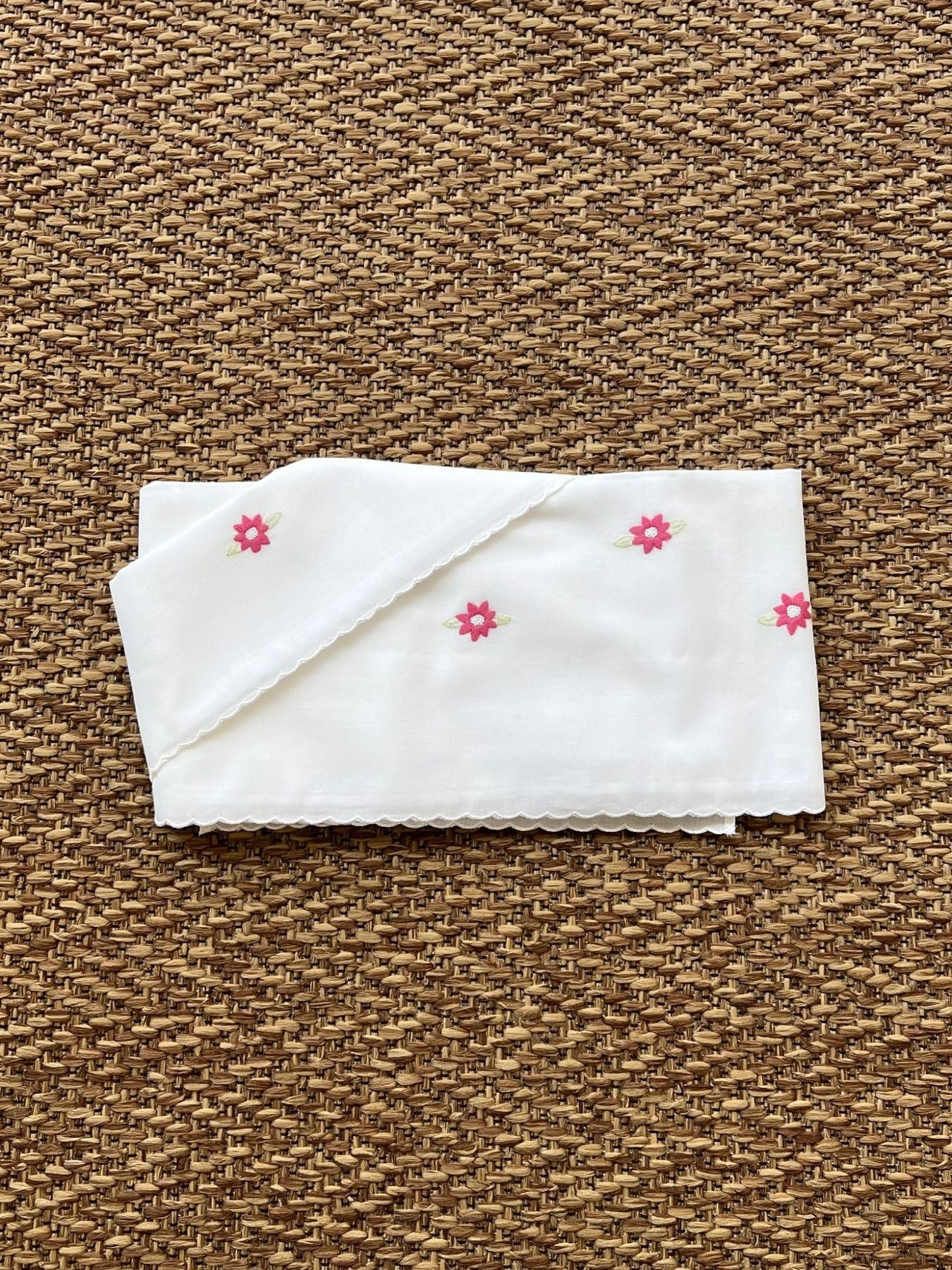 Lenzuolino Neonata ROSA ZULEYA/LN-F - NANU' BABY