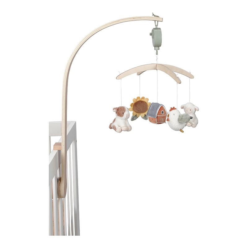 Giostrina musicale in legno Piccola Fattoria MULTICOLORE LD8818 - NANU' BABY