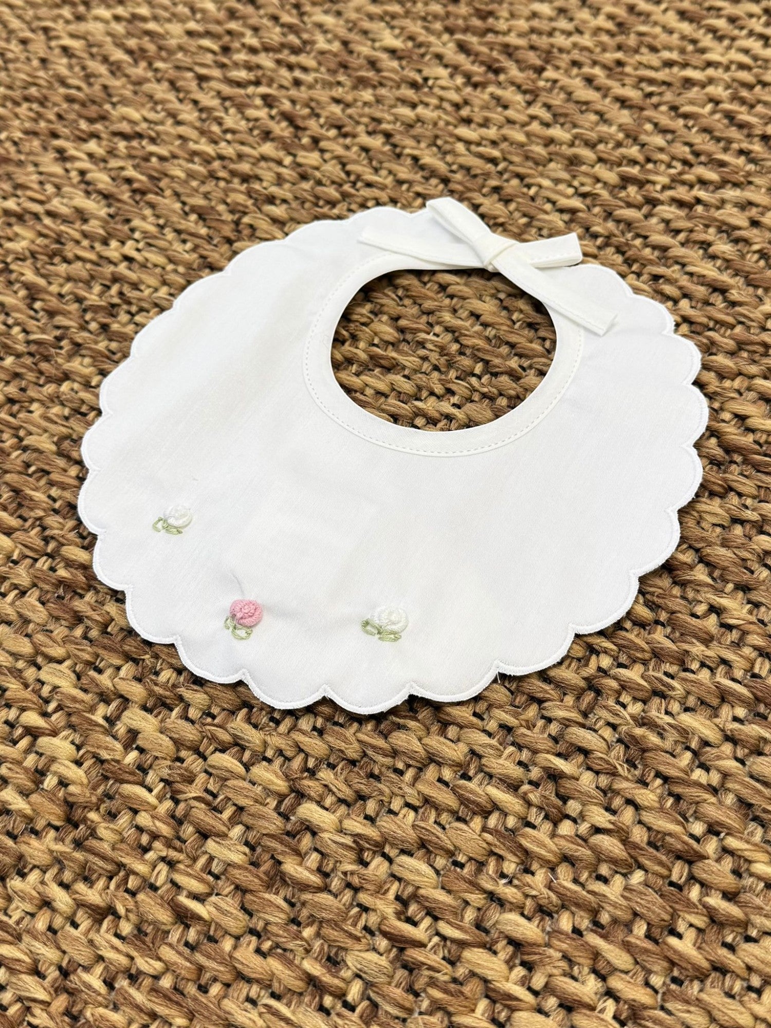 Bavetta Neonata BIANCO EB24BAV - NANU' BABY