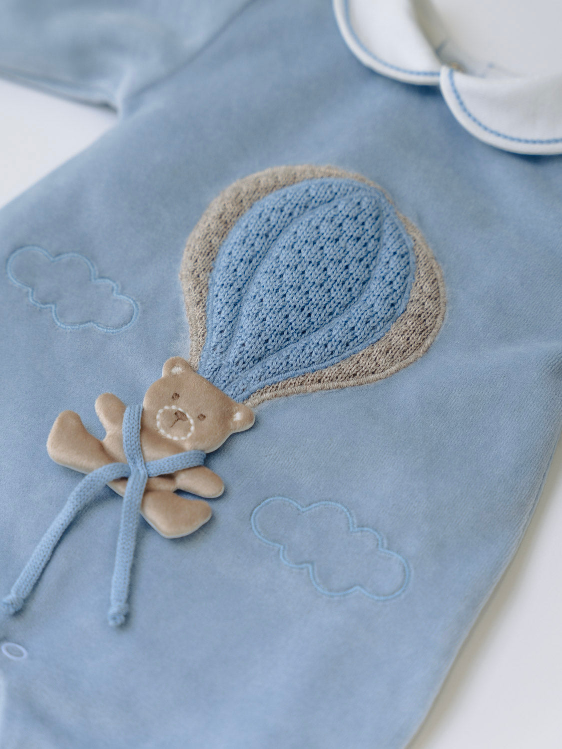 Tutina Mongolfiera Neonato CIELO IN5714/C - NANU' BABY
