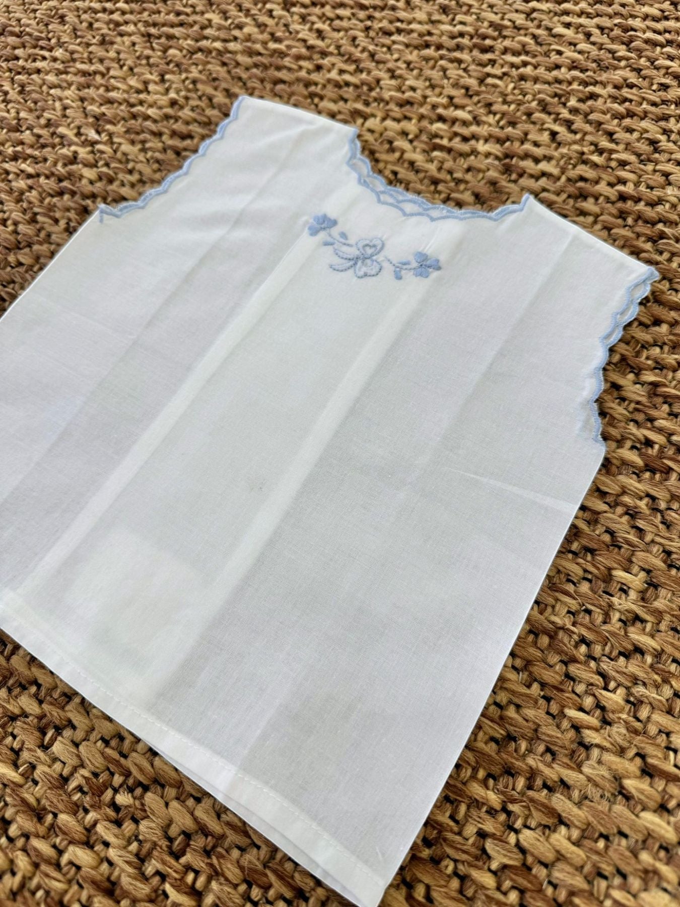 CAMICINA BATISTA Neonato AZZURRO CA21A - NANU' BABY
