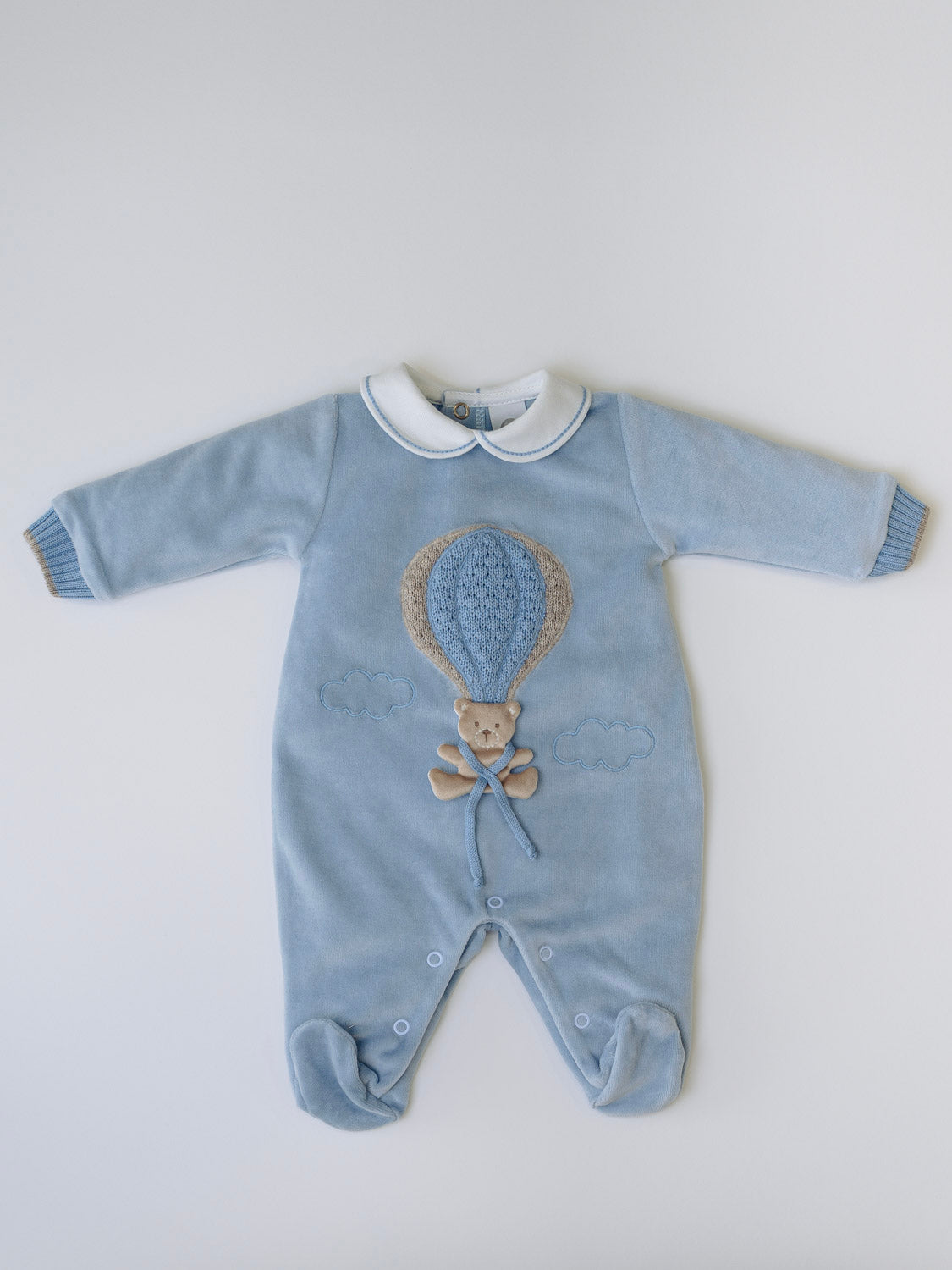 Tutina Mongolfiera Neonato CIELO IN5714/C - NANU' BABY
