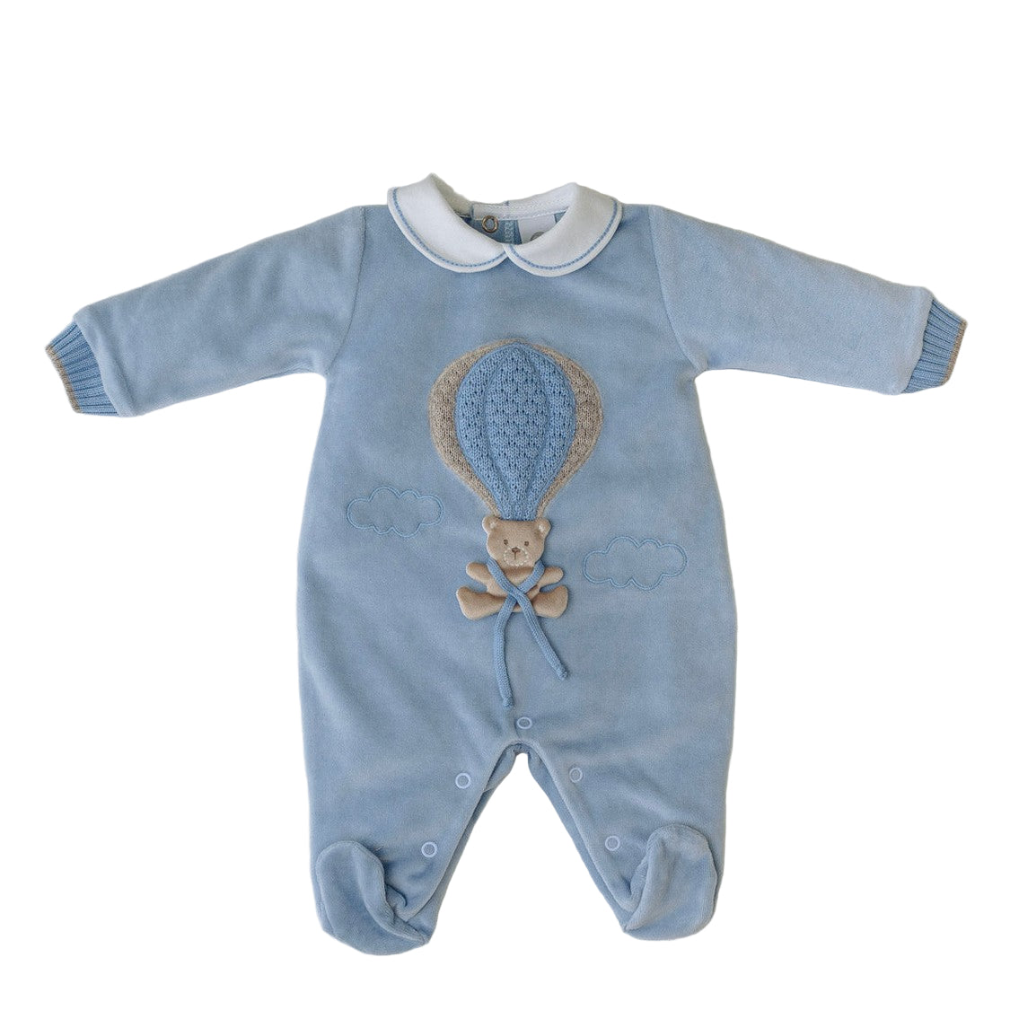 Tutina Mongolfiera Neonato CIELO IN5714/C - NANU' BABY