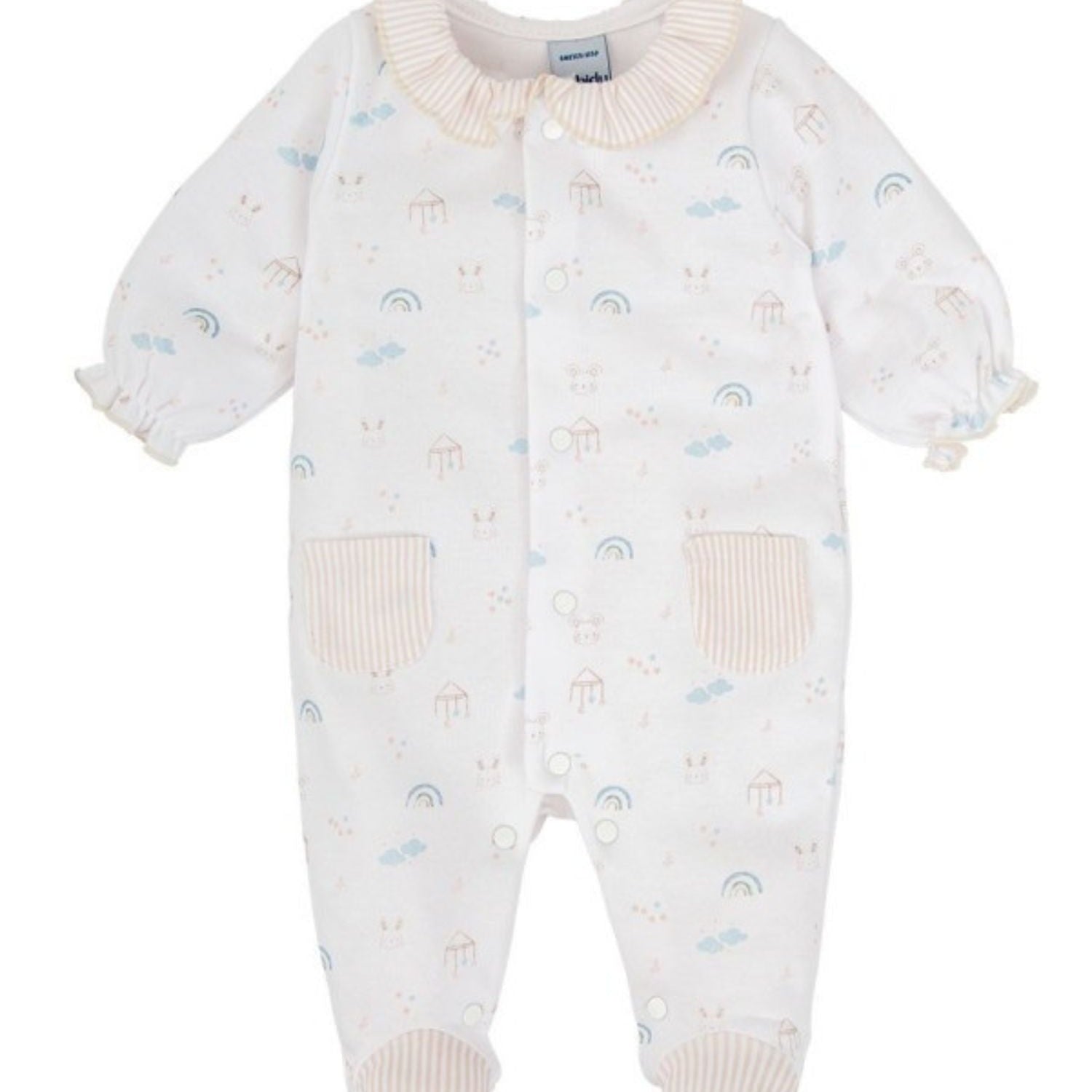 Tutina Neonata Beige 11125 - NANU' BABY