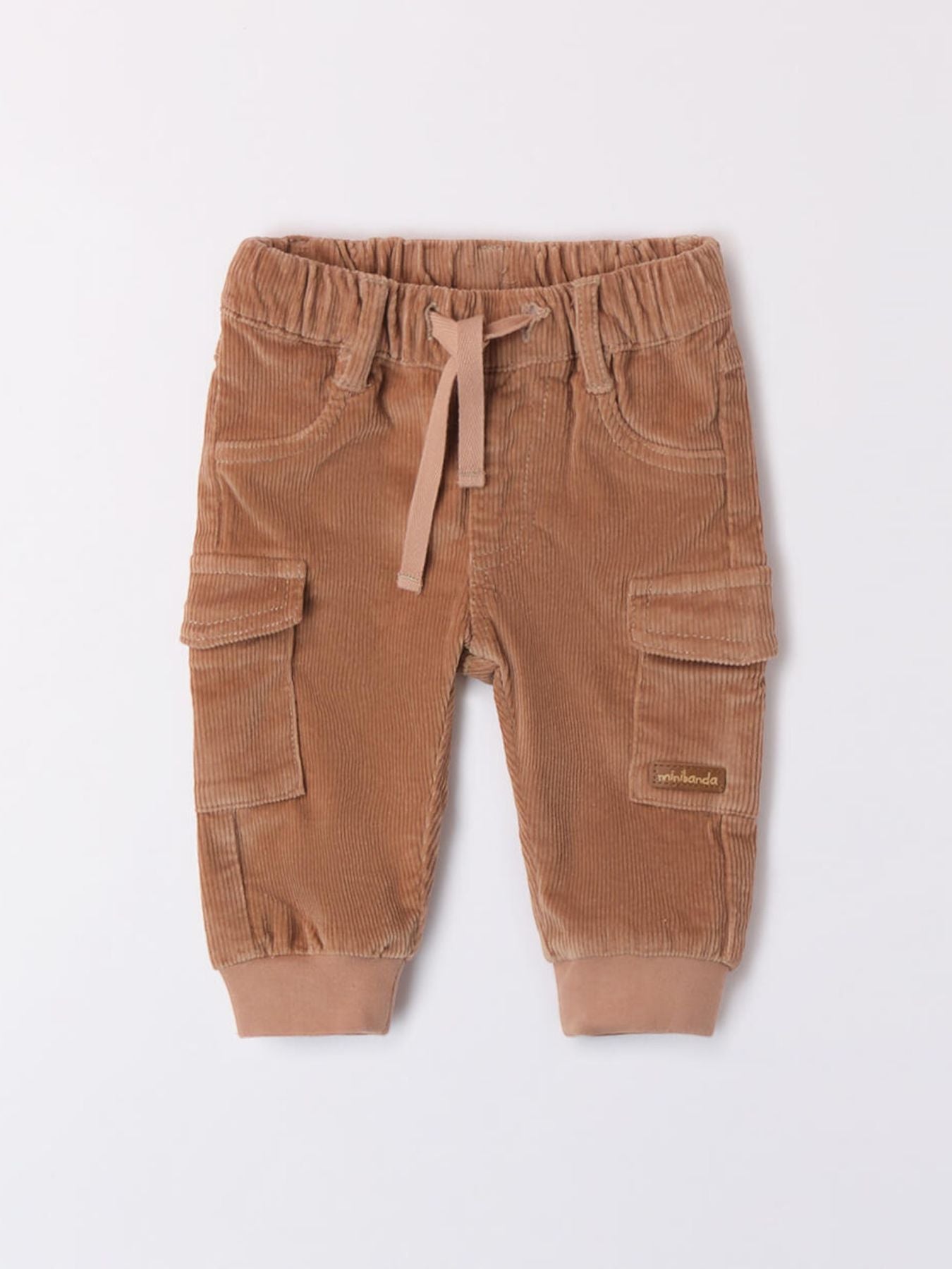 Pantaloni neonato con tasche Bimbo NOCE 3A639/N - NANU' BABY