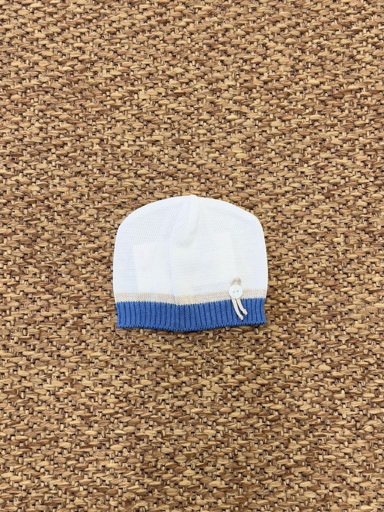 Cuffia Neonato AZZURRO 7622/A - NANU' BABY