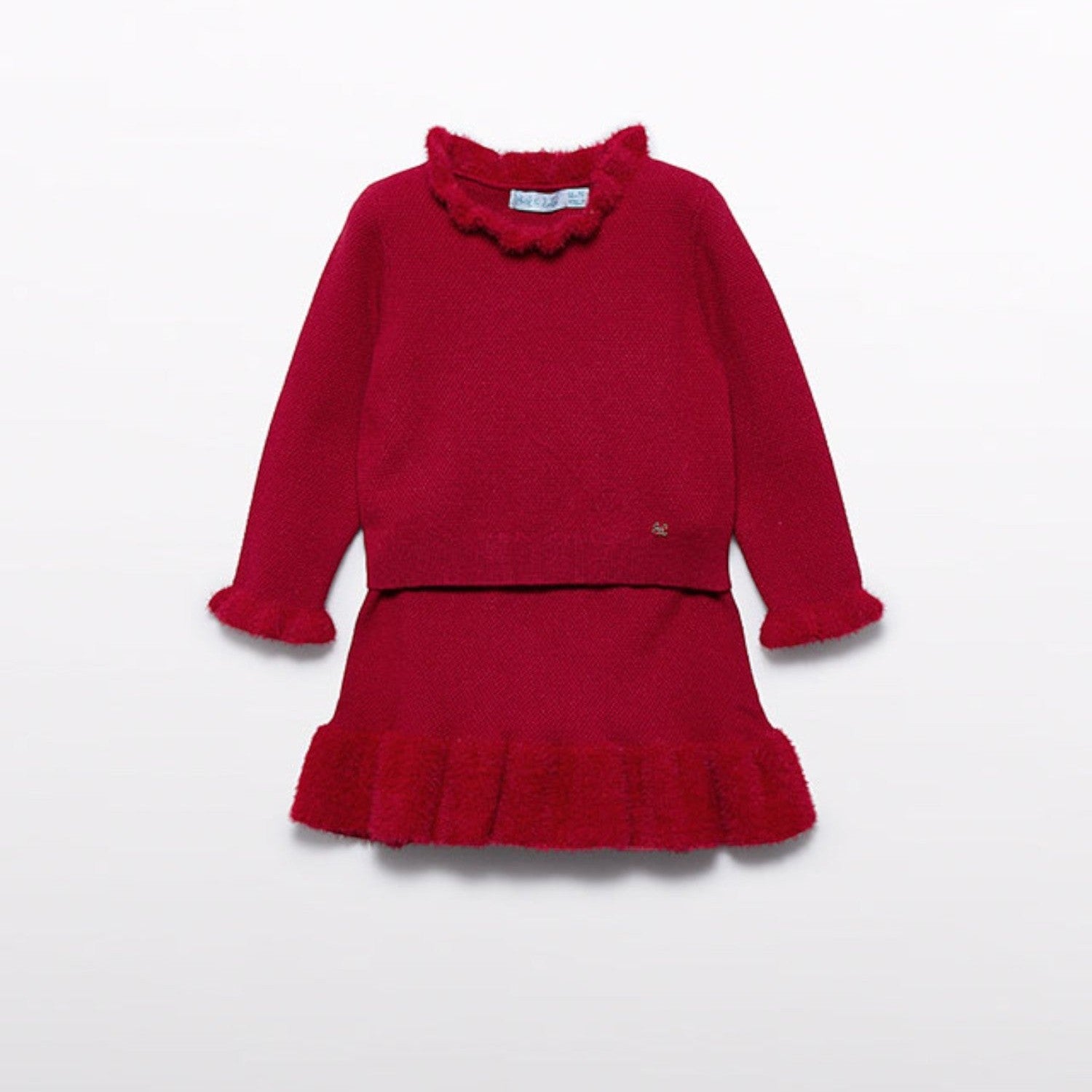 Compl. gonna tricot pelo Bimba Rosso 5513/2 - NANU' BABY