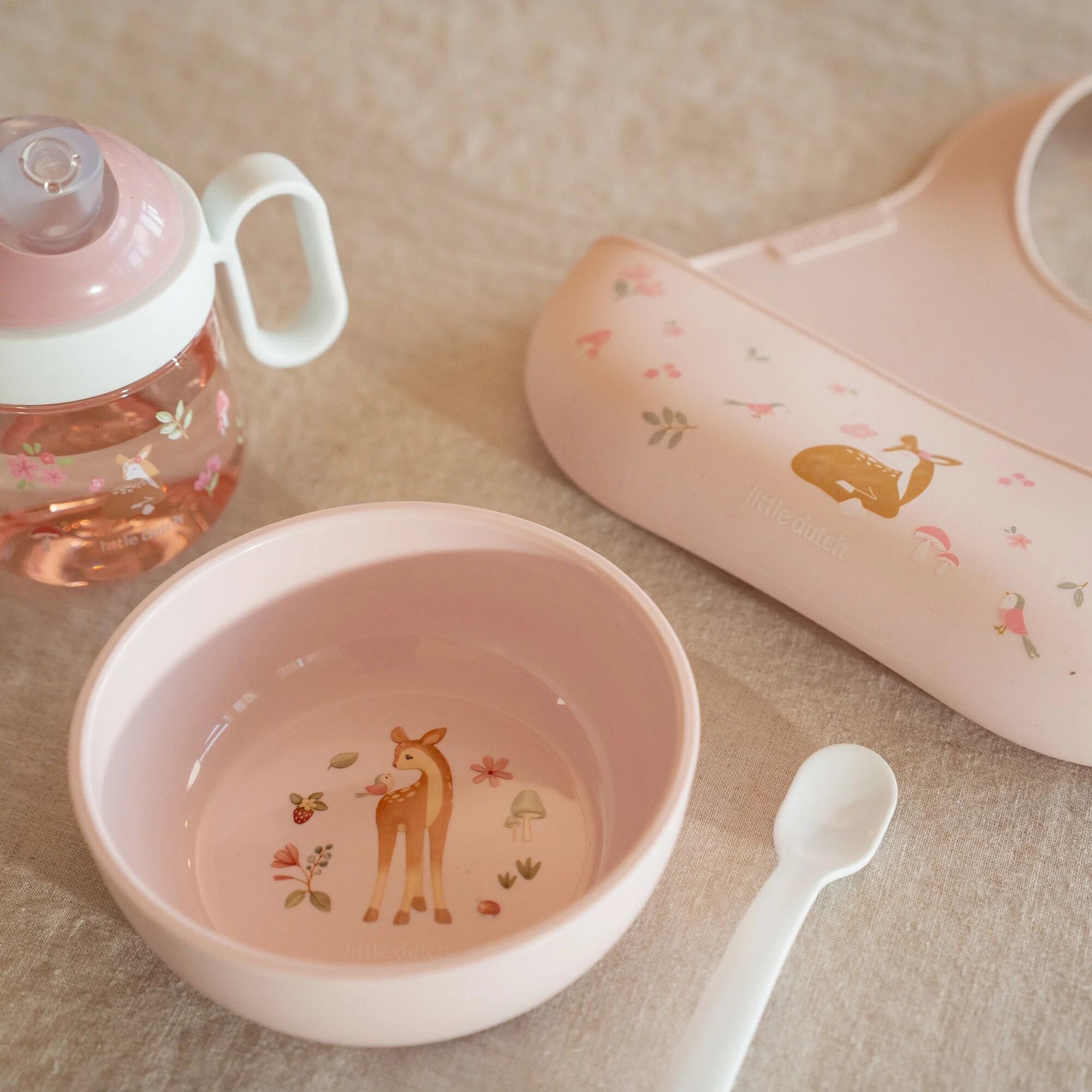Set cucchiai 2 pezzi Rosa 108032065406 - NANU' BABY
