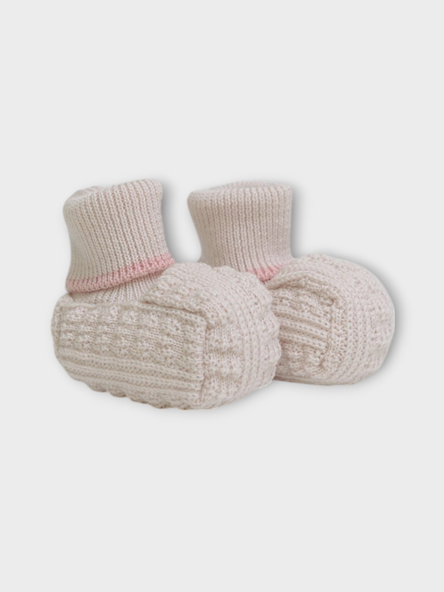 Babbucce Neonata NATURALE IN46S - NANU' BABY