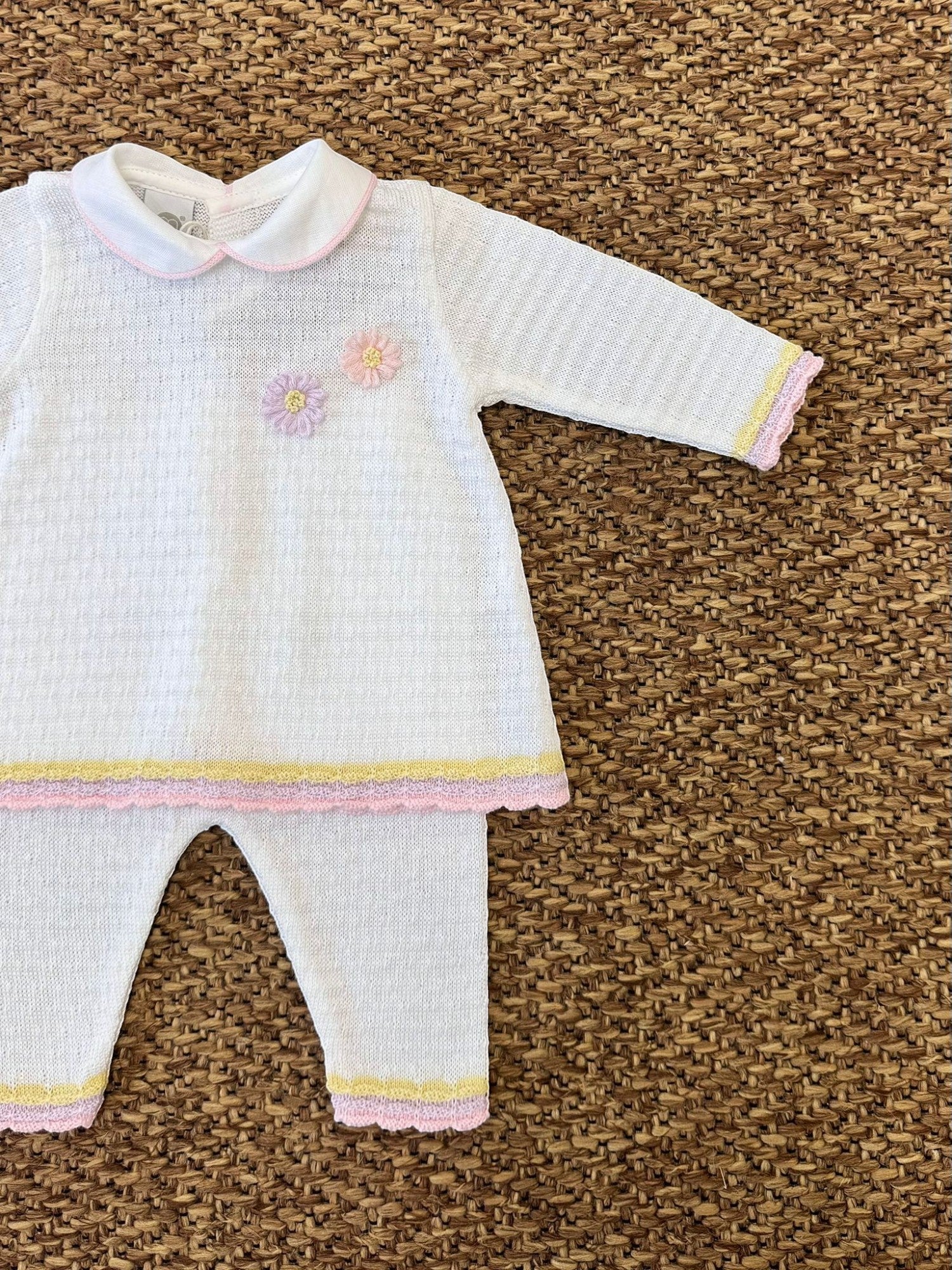 Completo nascita Neonata BIANCO EB1519/G - NANU' BABY