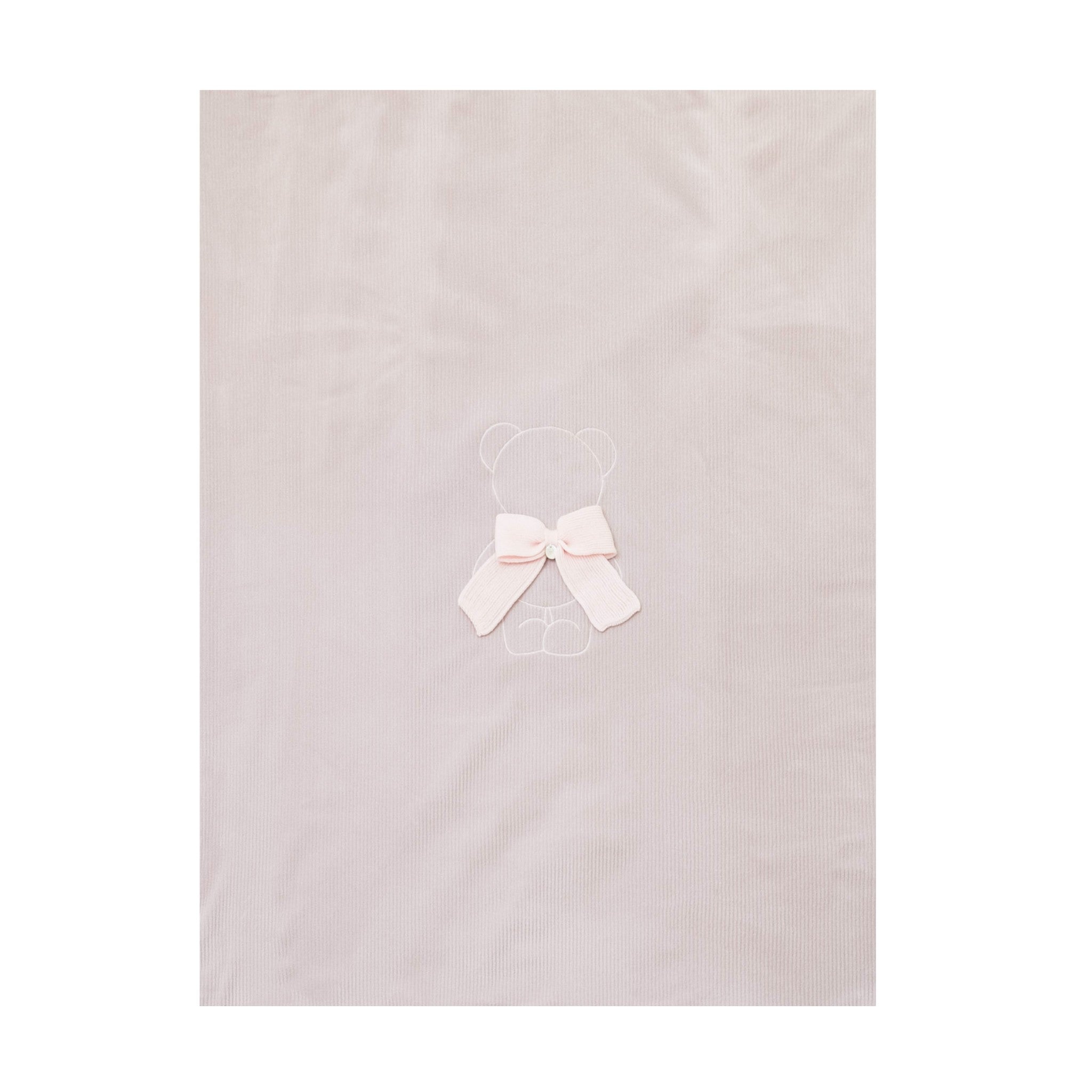 Coperta Imbottita Neonata Cotone 100% Rosa IN5981/R