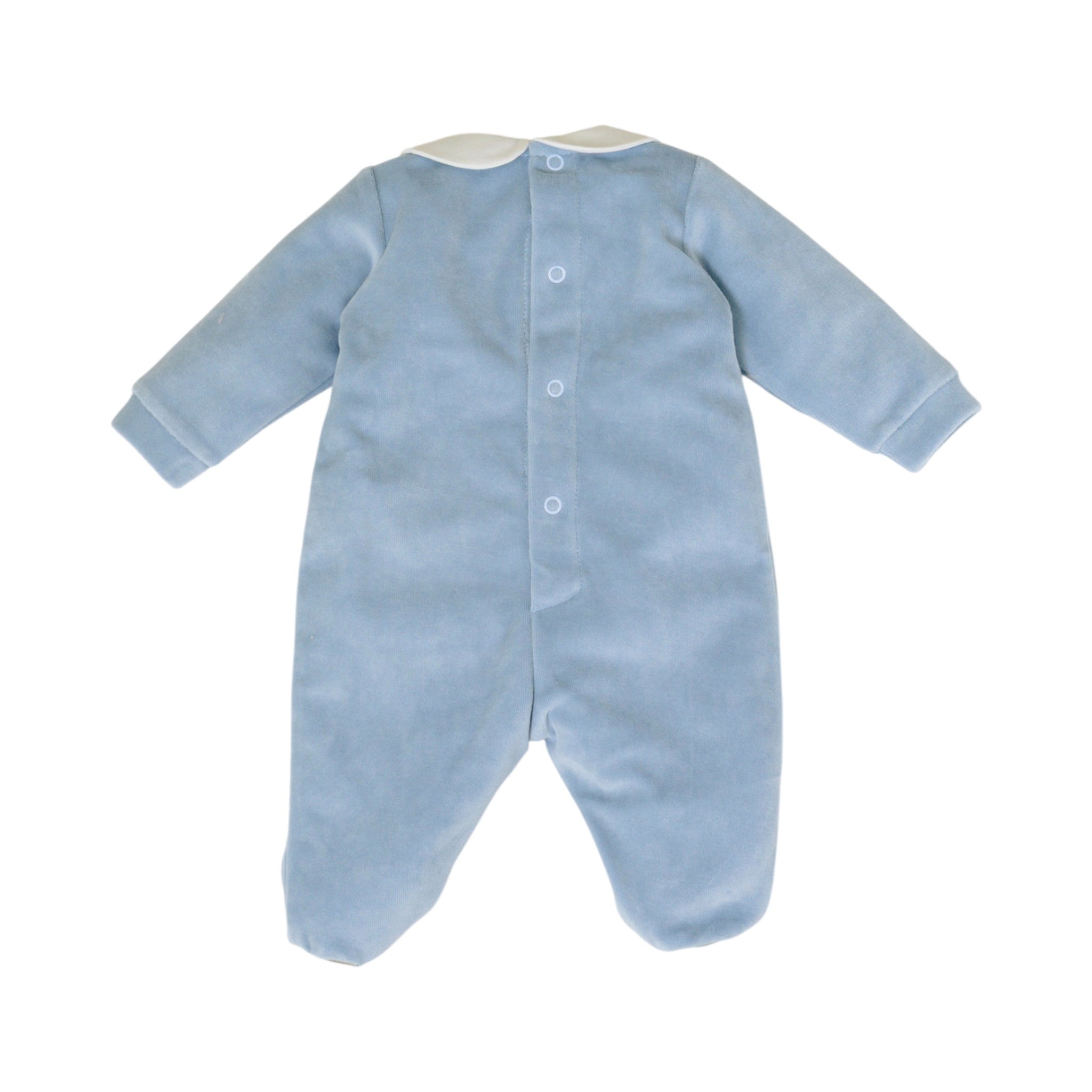 Tutina Neonato Ciniglia 100% Cielo Orsetto Palloncini IN7014/C