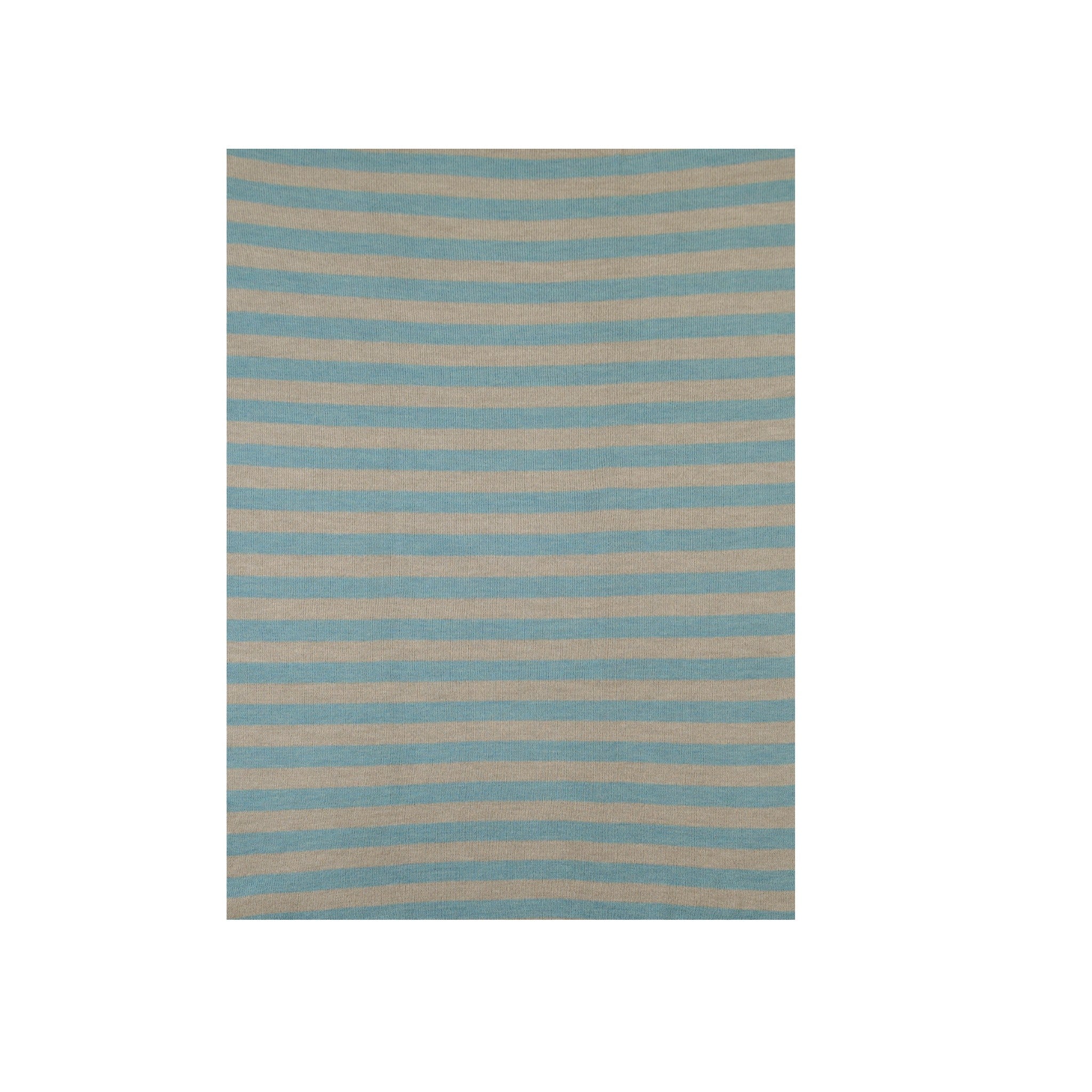 Coperta Verde Righe Pura Lana BABY LORD 109