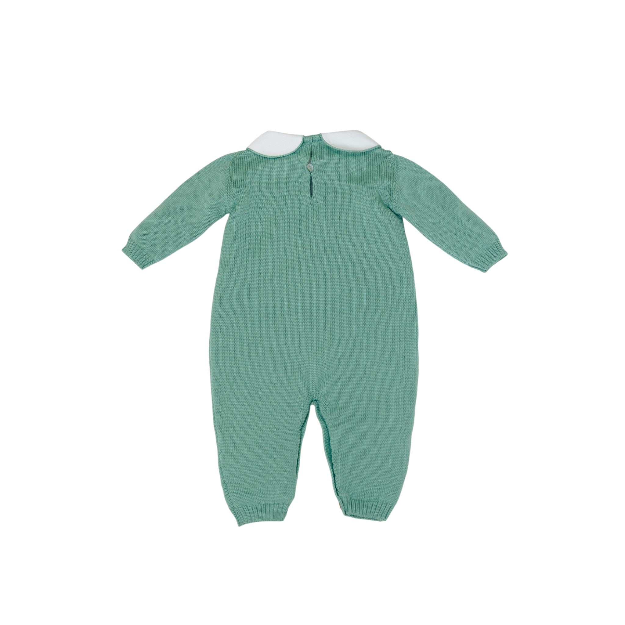 Tutina Verde Pura Lana BABY LORD TEDDY BEAR/321-V