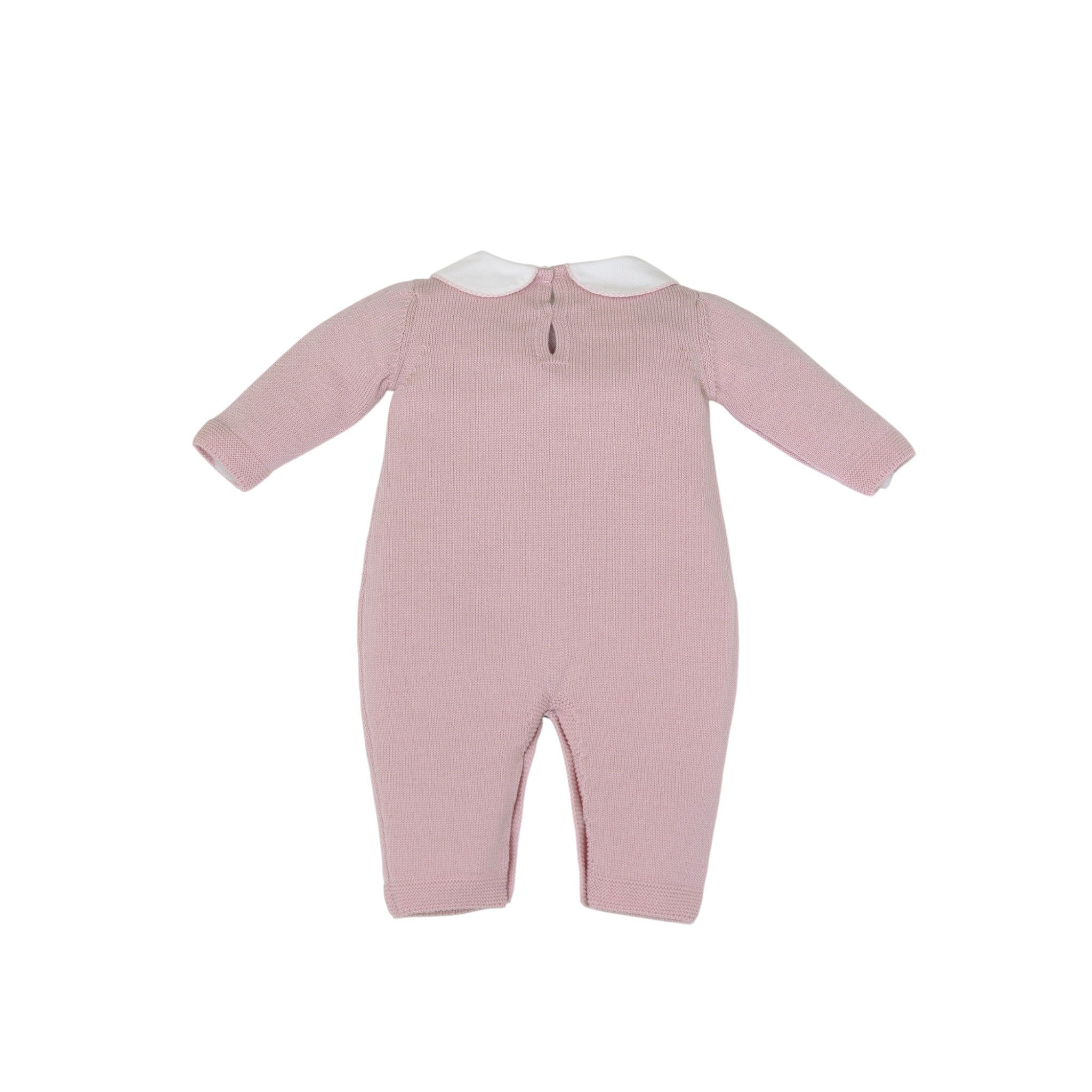 Tutina Fiocco romantico Neonata Rosa FIOCCO/345