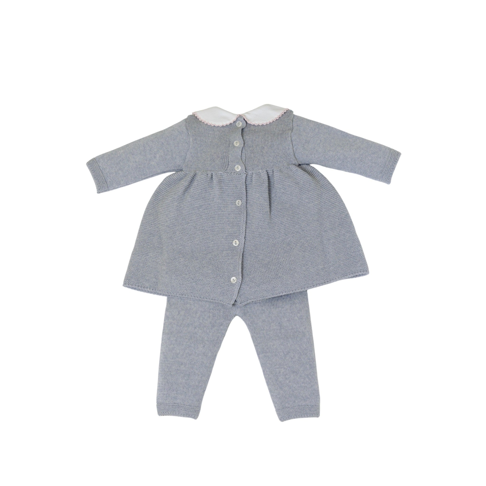 Completo nascita Cuore in cady Neonata Grigio CUORE/404
