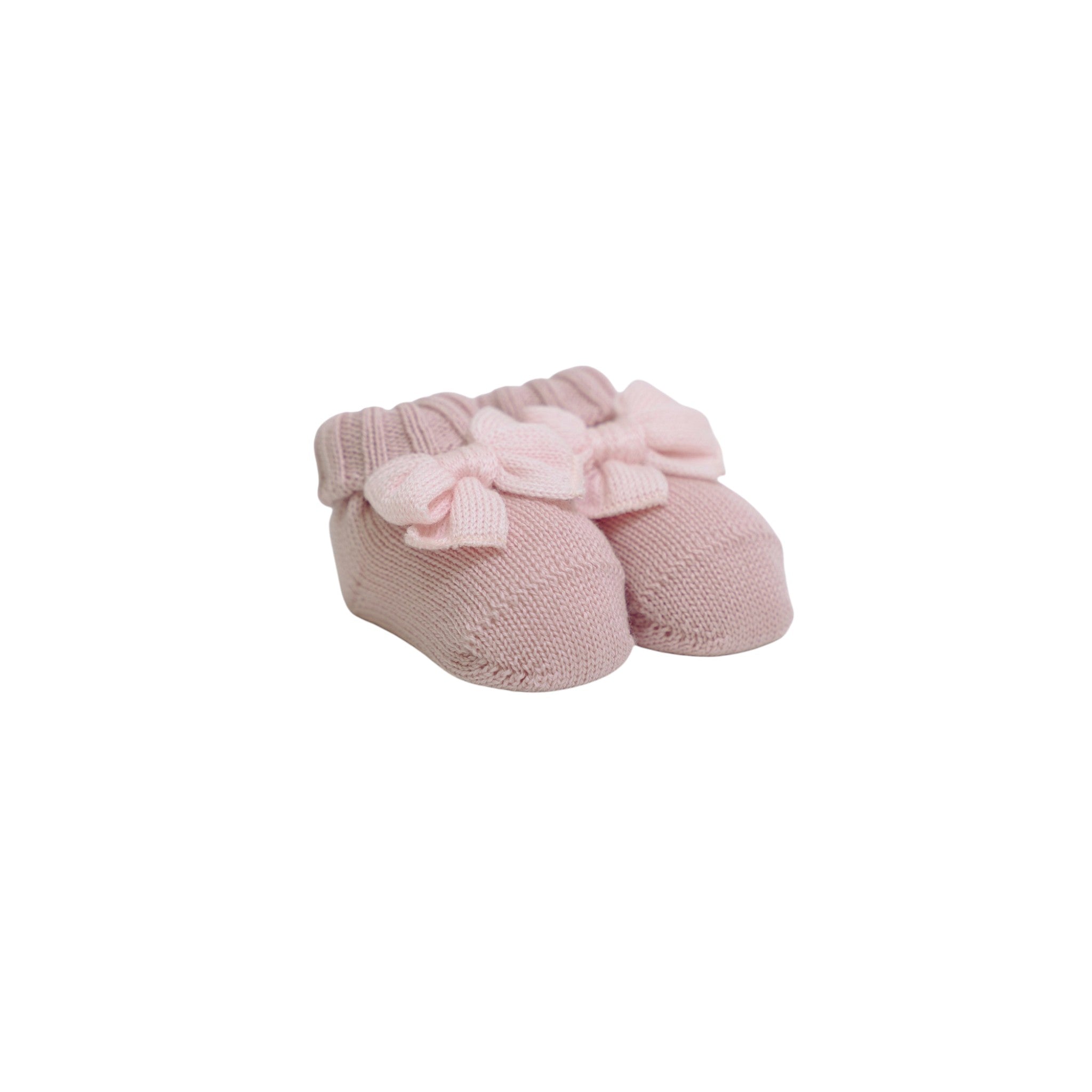 Babbucce Fiocco Romantico Pura Lana BABY LORD 701