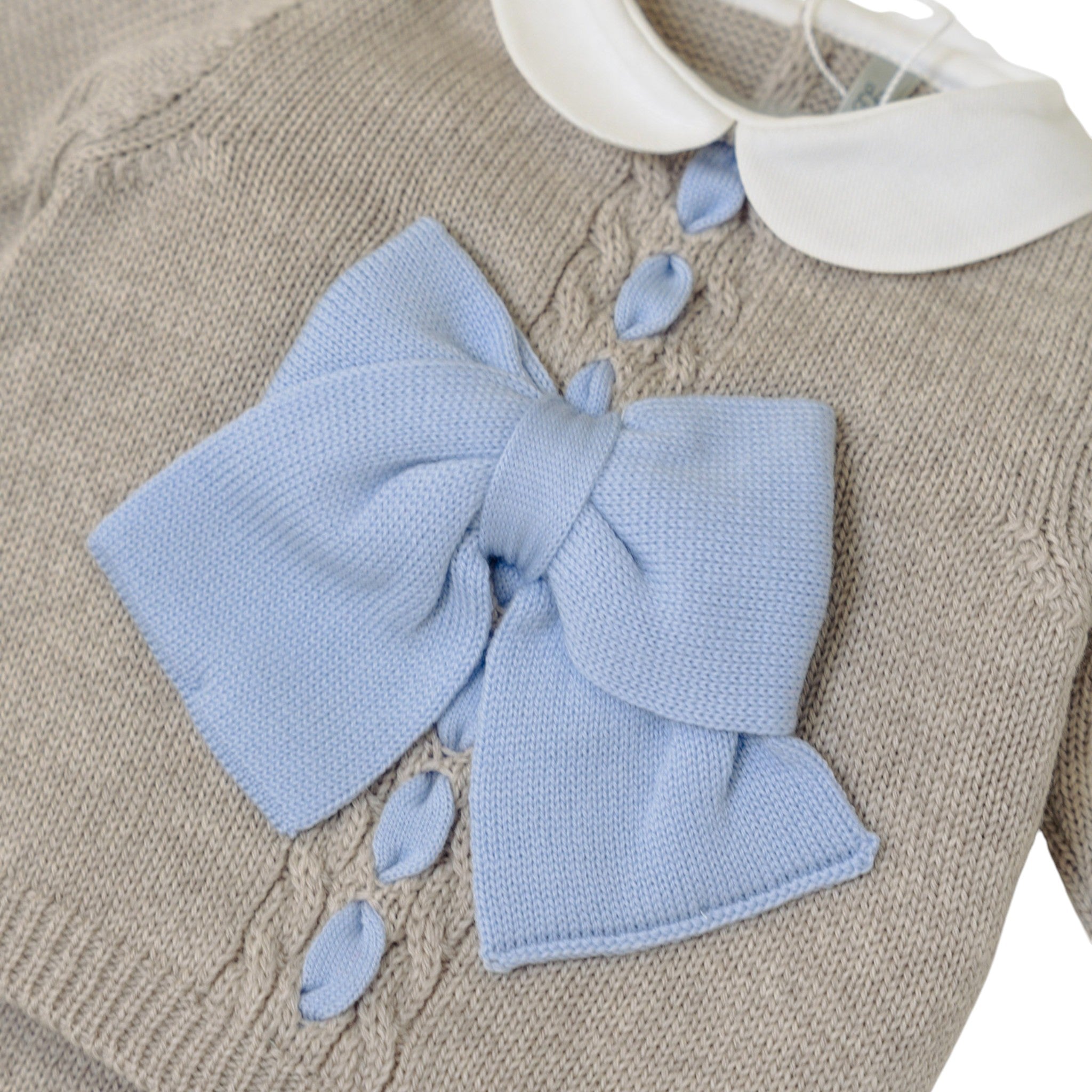 Completo Nascita Neonato TORTORA Fiocco CIELO LE DODO' - Made in Italy 2P92-3005