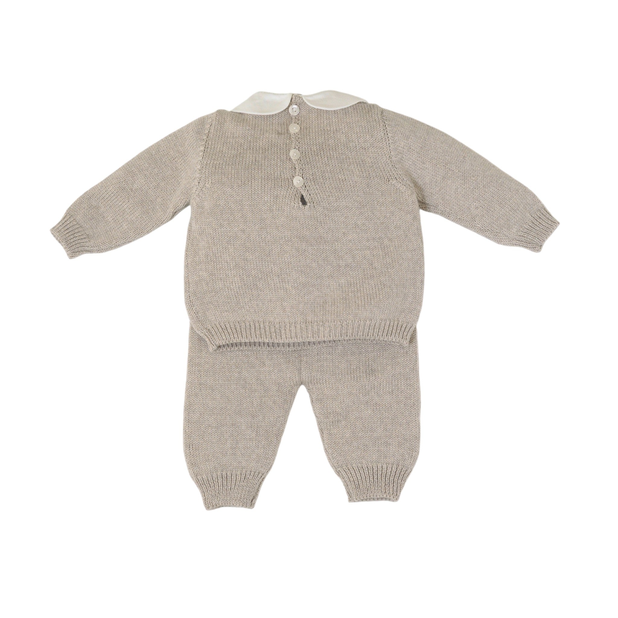 Completo Nascita Neonato TORTORA Fiocco CIELO LE DODO' - Made in Italy 2P92-3005