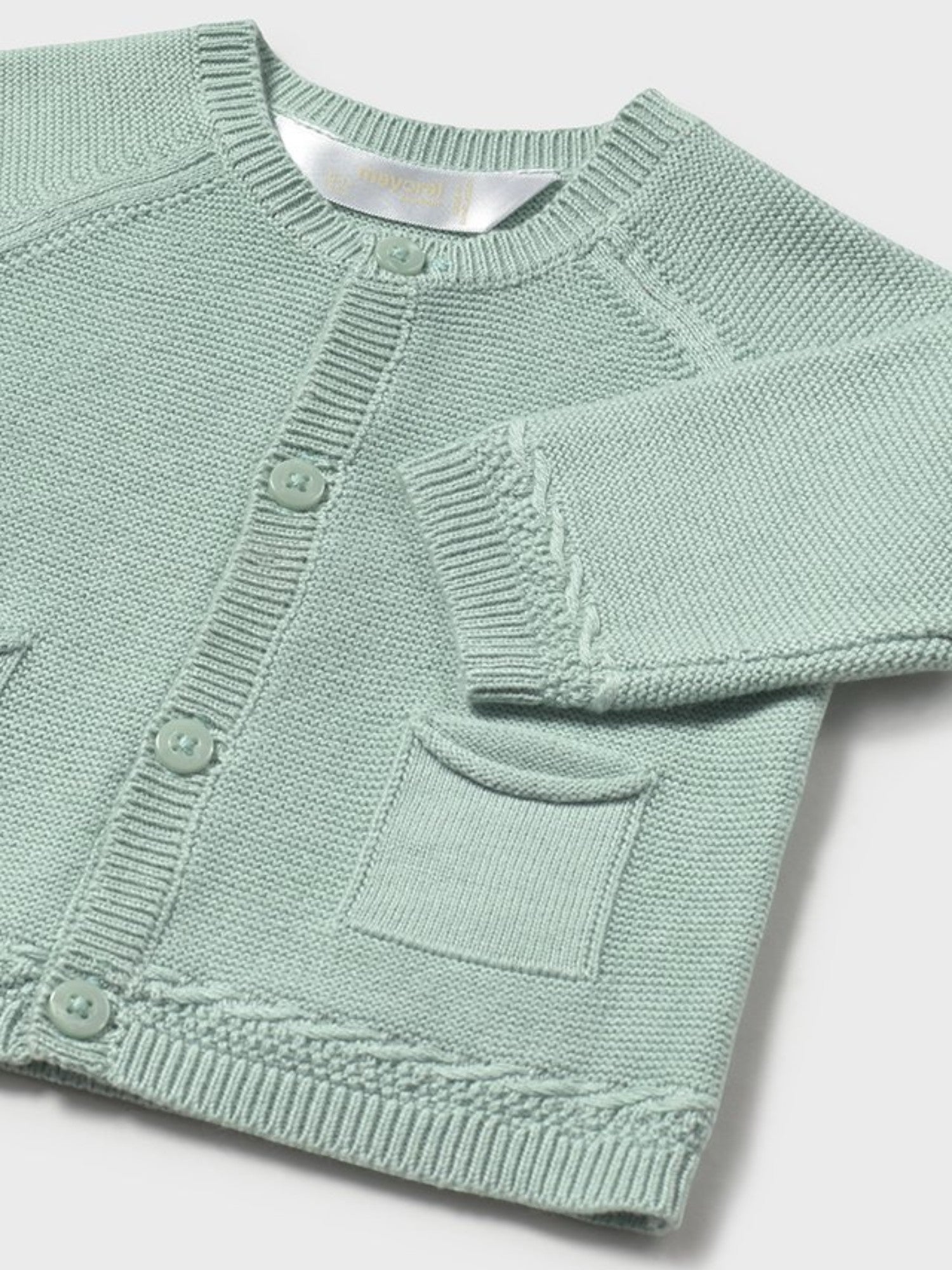 Cardigan tricot Bimbo VERDE 1393 /V - NANU' BABY