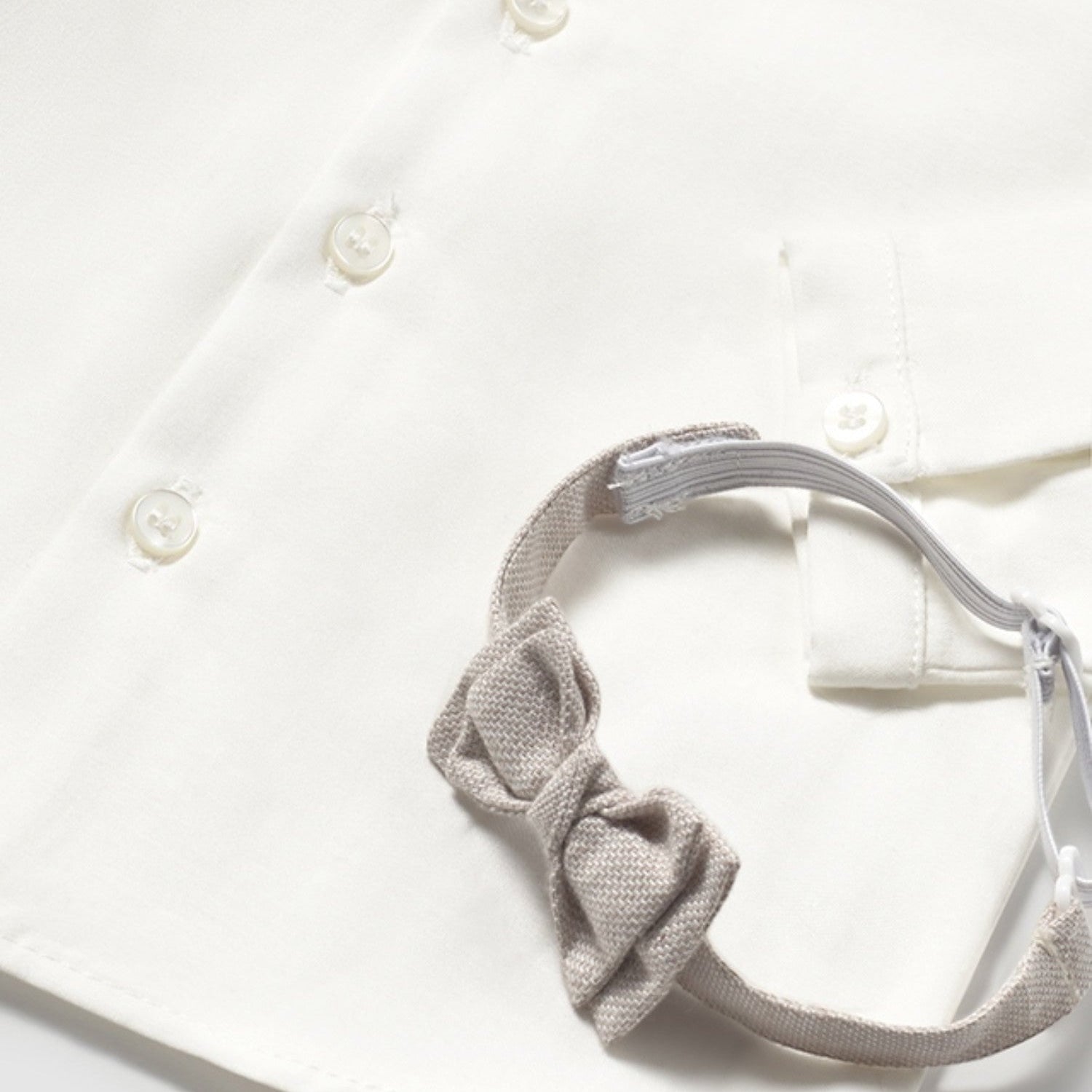 Camicia manica lunga papillon Bimbo NATURAL 1102 /N - NANU' BABY