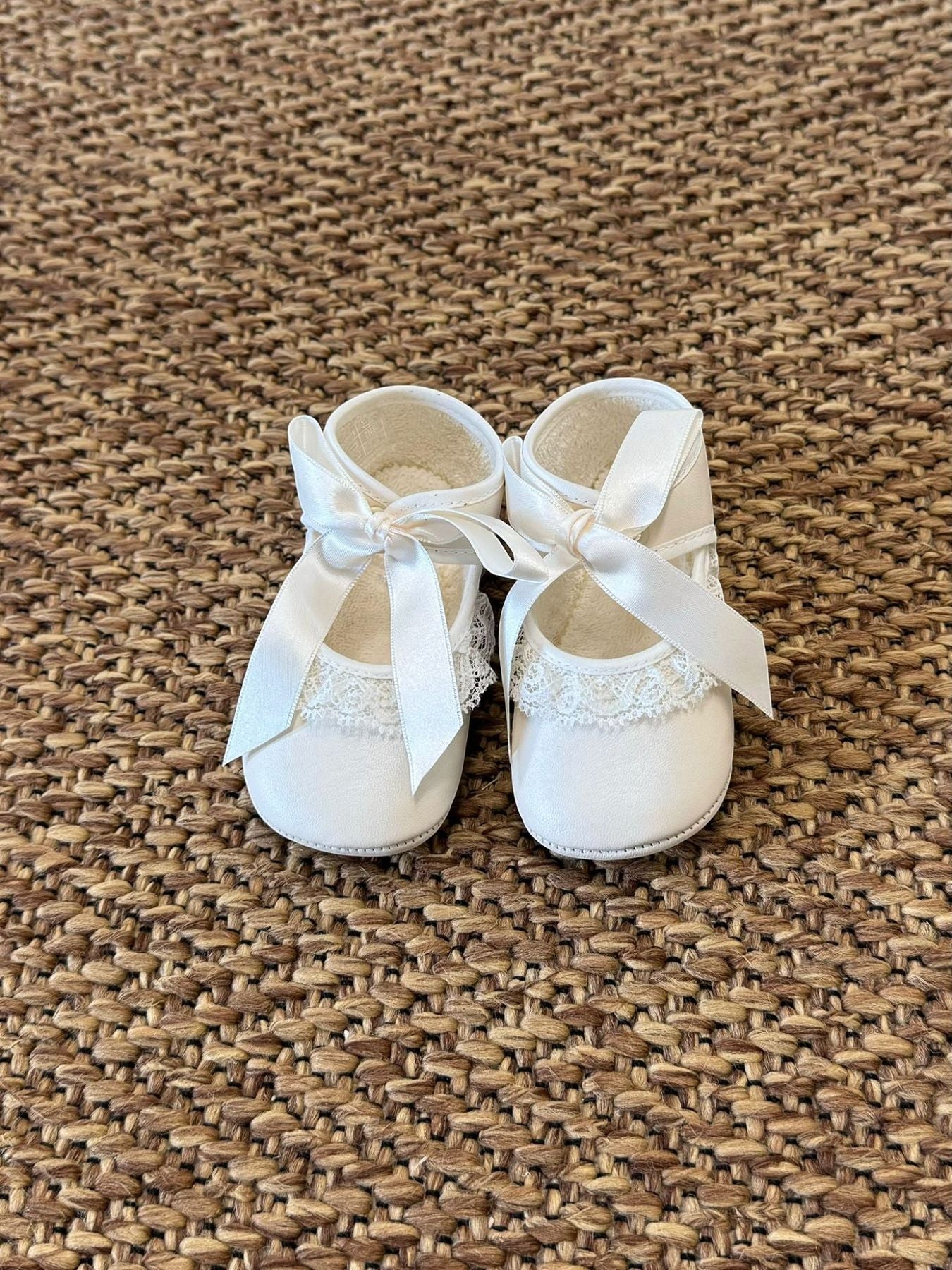 Ballerina Pizzo Bimba BEIGE 7025 - NANU' BABY