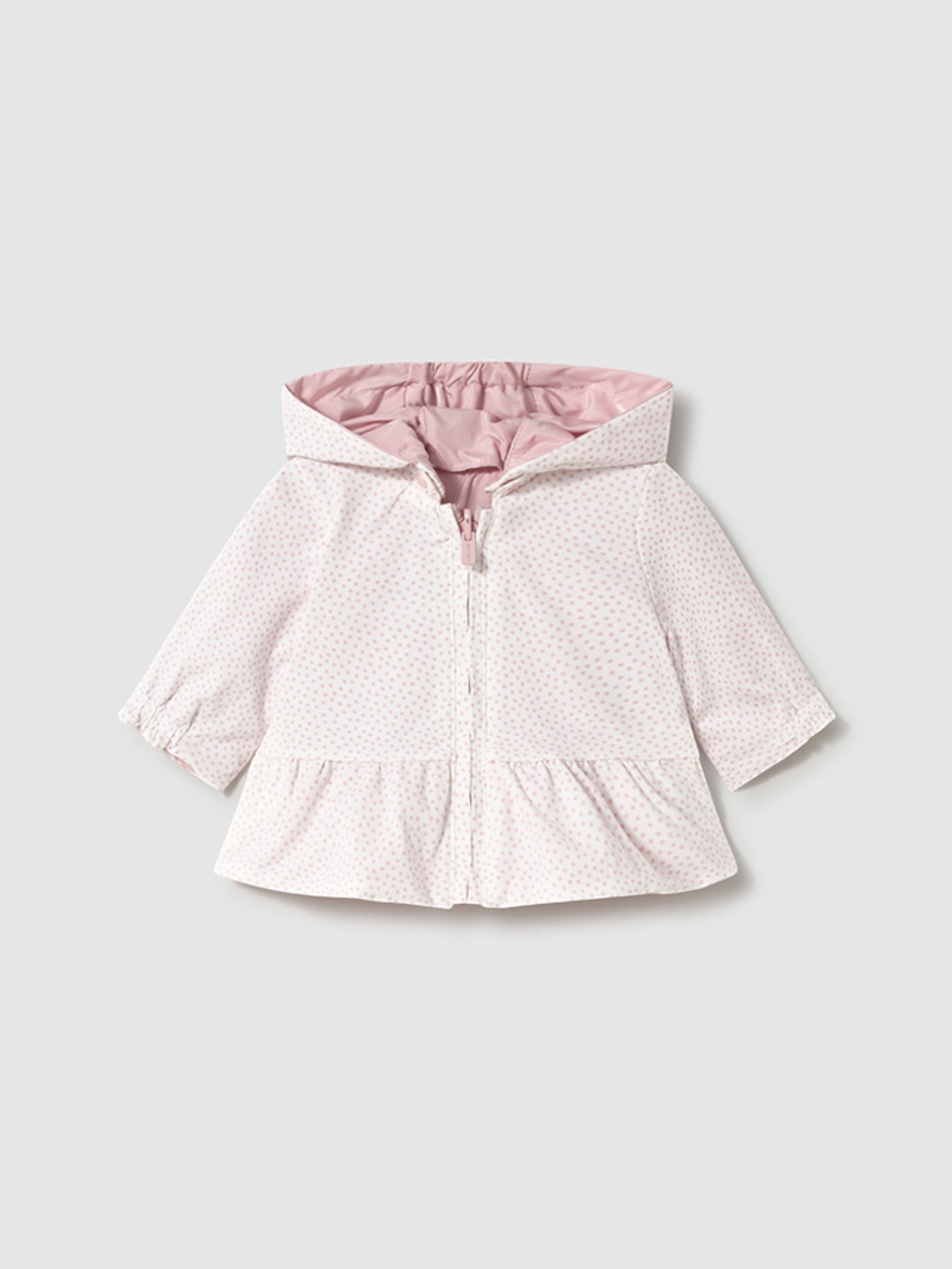 Giacca a vento reversibile Bimba ROSA 1479 /R - NANU' BABY