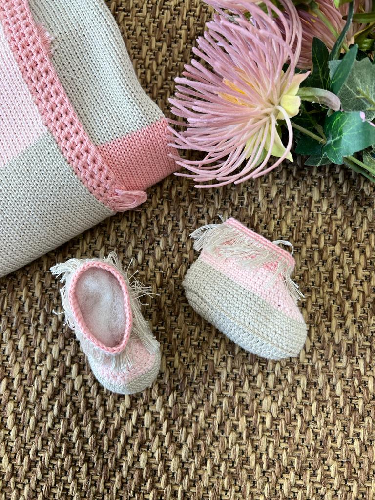 Babbucce Frangie Neonata TORTORA AMY/815 - NANU' BABY