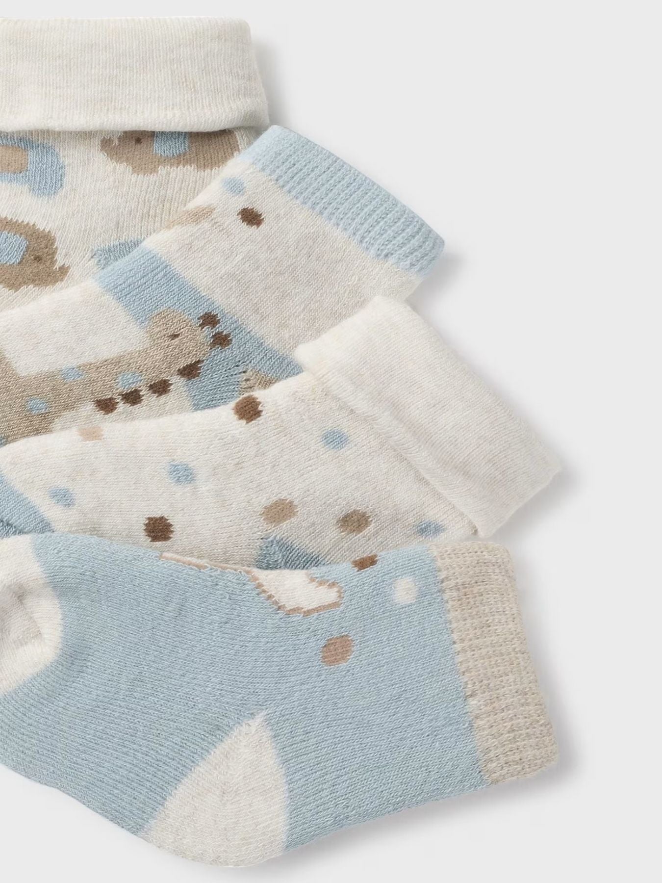 Set 4 calze BLU 1D-9759/PB - NANU' BABY