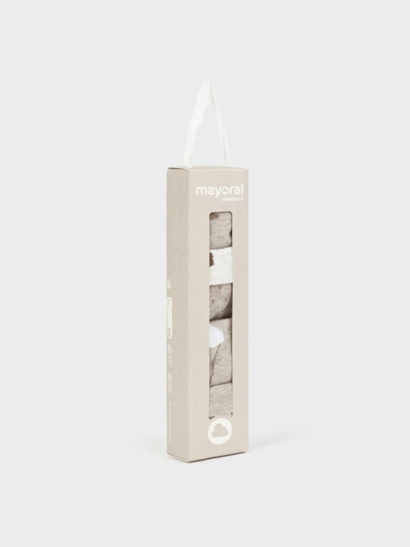 Set 4 calze BEIGE 2G-9762/BG - NANU' BABY
