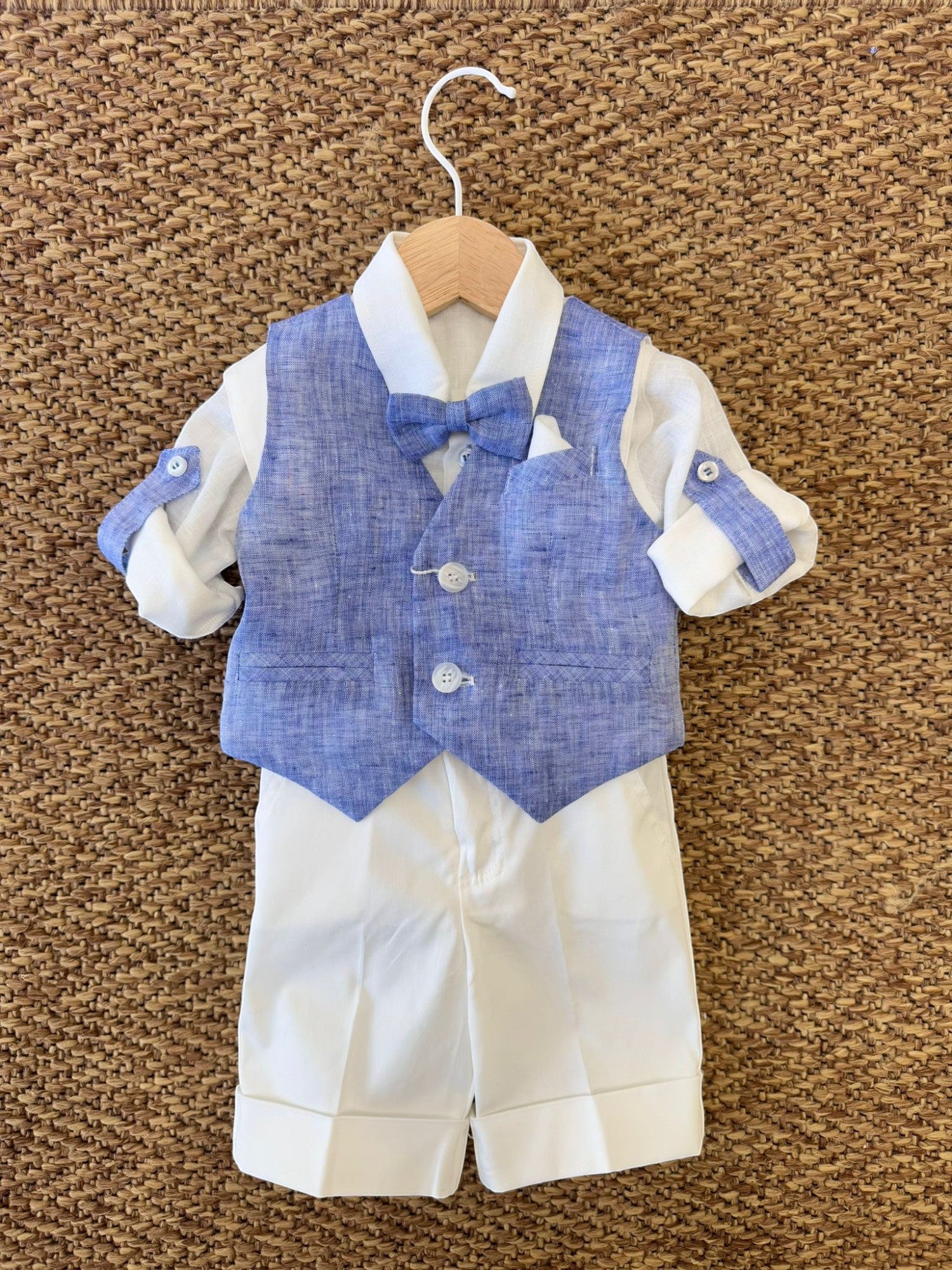 Completo Cerimonia Bimbo BLU M0407A - NANU' BABY