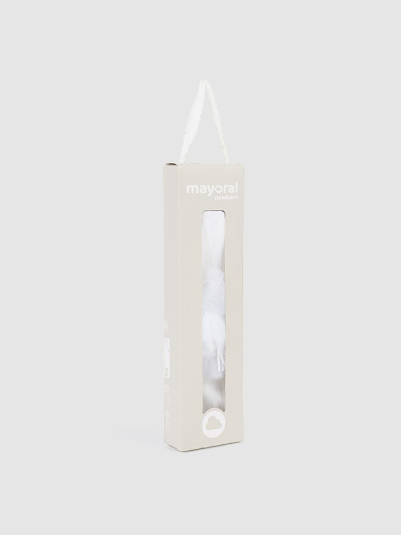 Fascia elegante BIANCO 9728/B - NANU' BABY