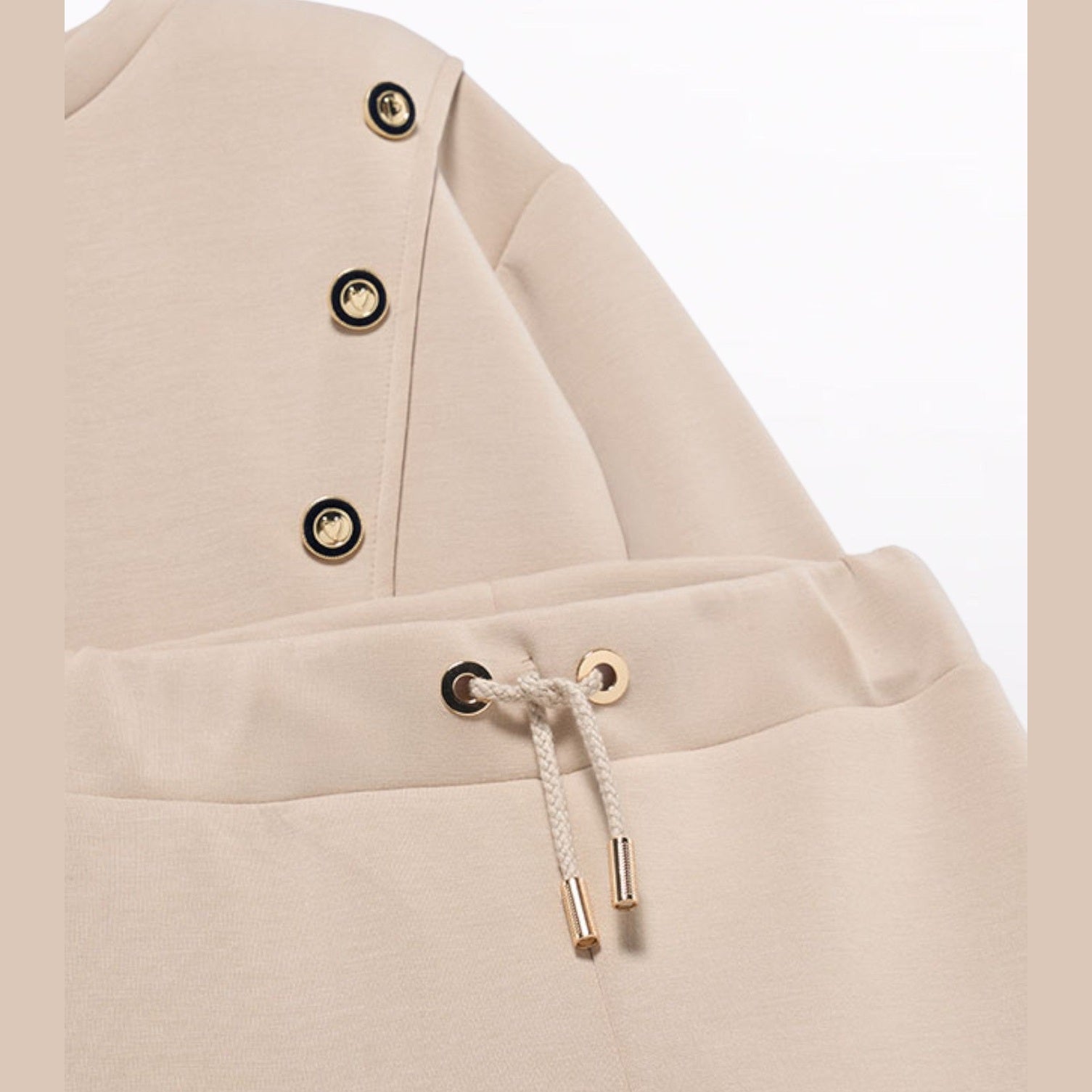Compl. fascia contrasto Bimba Avorio 5730/67 - NANU' BABY