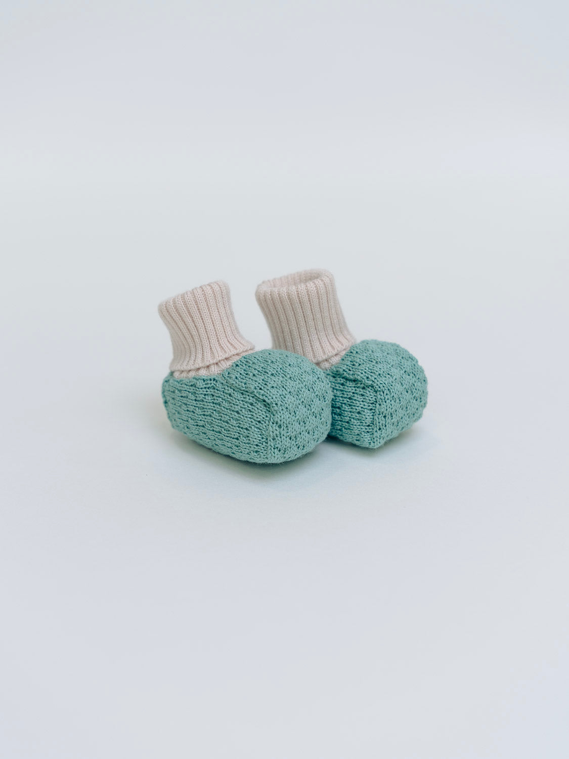 Babbucce Mongolfiera Neonato Verde IN57S/V - NANU' BABY