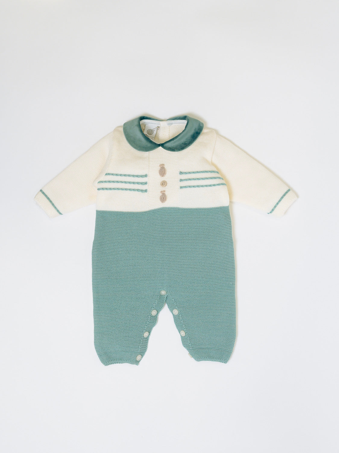 Tutina Neonato VANIGLIA IN6610 - NANU' BABY