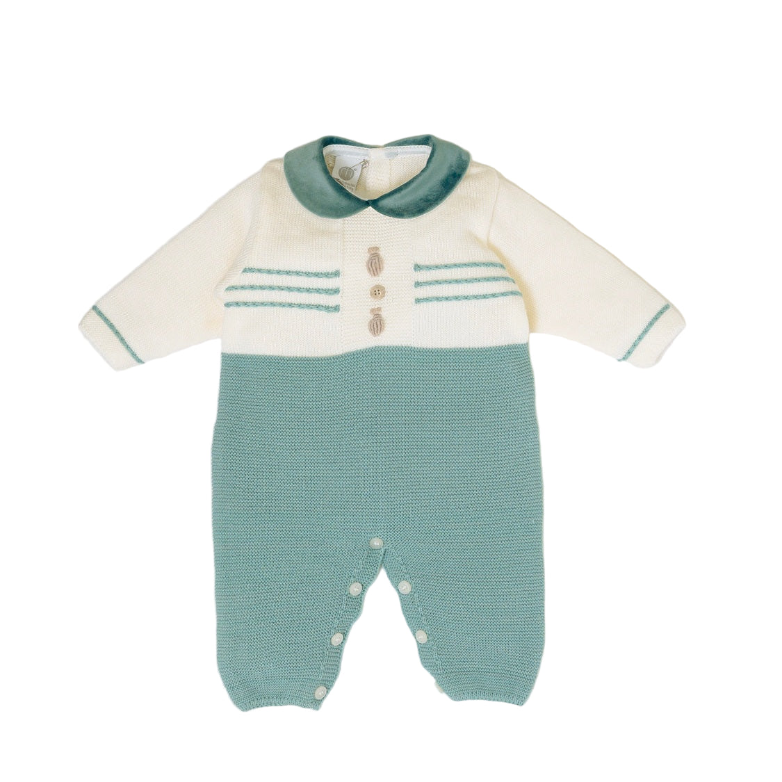 Tutina Neonato VANIGLIA IN6610 - NANU' BABY