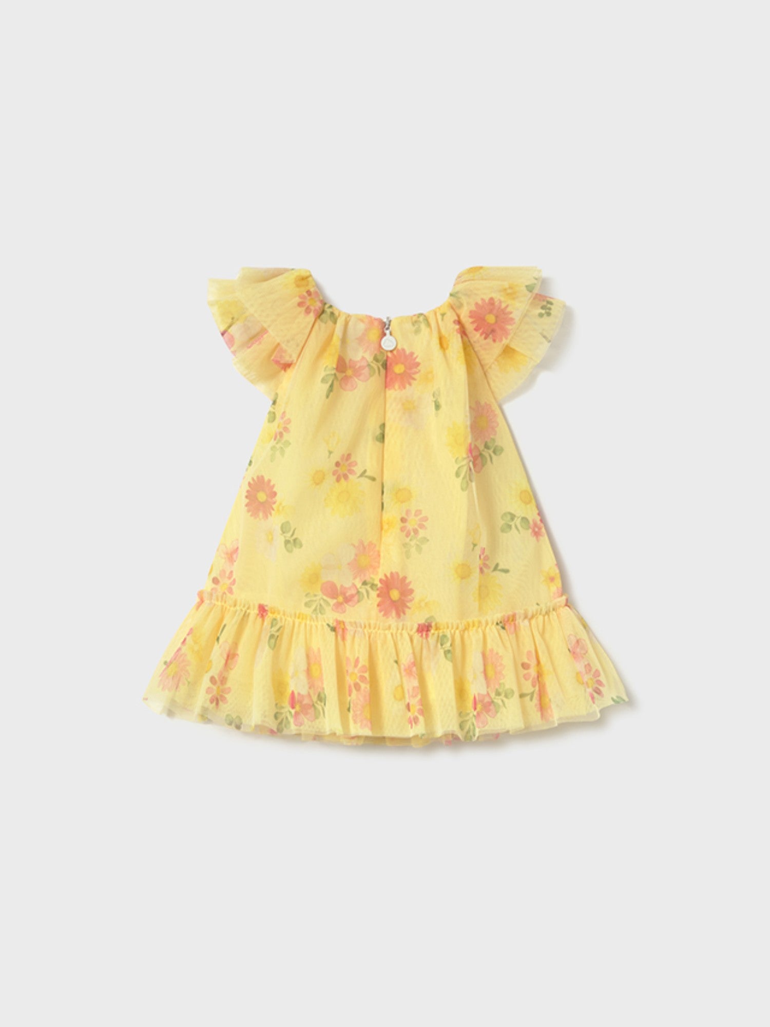 Abito tulle Bimba GIALLO 1850 /G - NANU' BABY