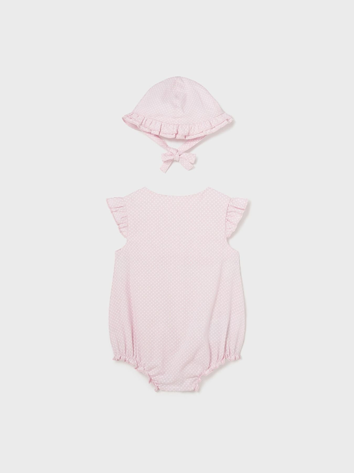 Pagliacc. con cappello Bimba ROSA 1603 - NANU' BABY