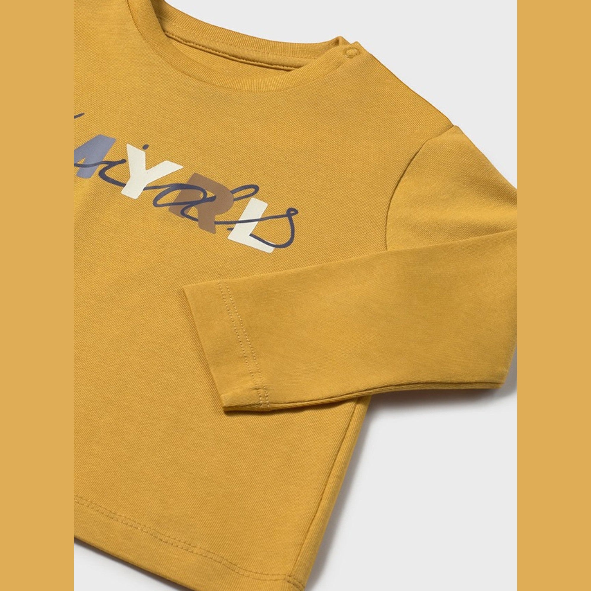 Maglietta m/l basica Bimbo Giallo 108/28 - NANU' BABY